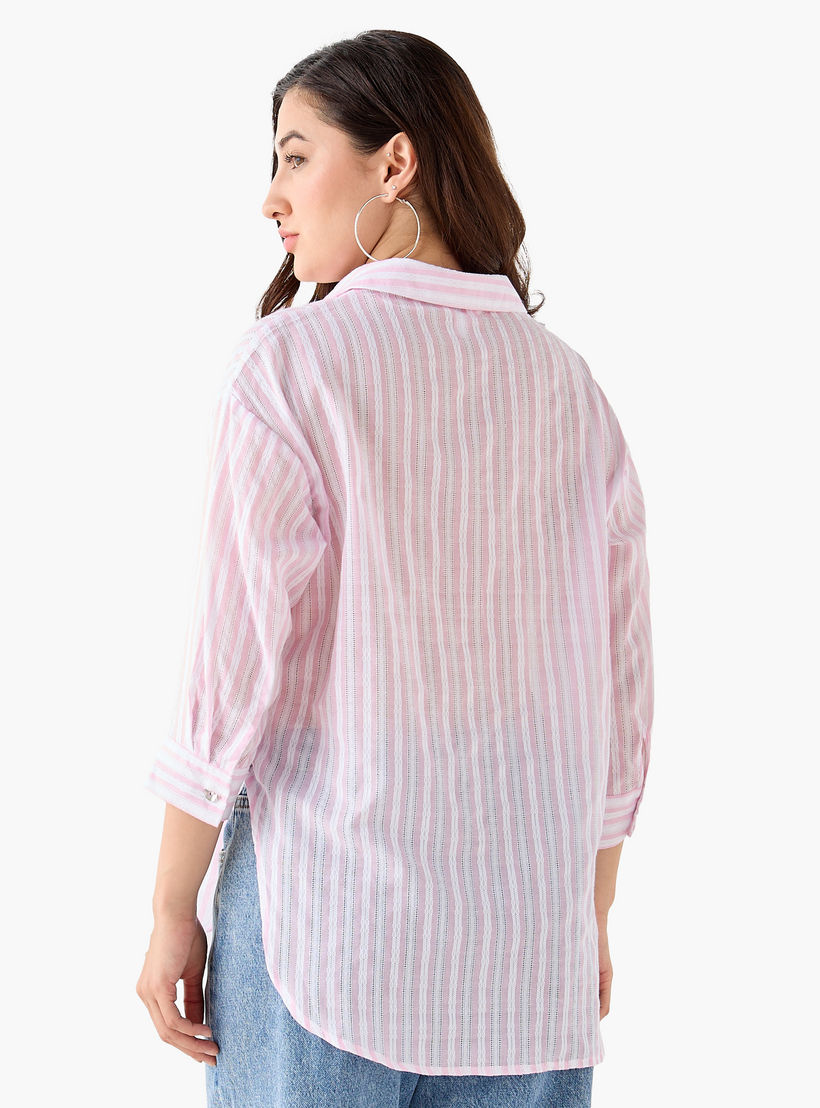 Lee Cooper Shirt with Stripes-women-clothing-shirtsandblouses-shirts-image-4