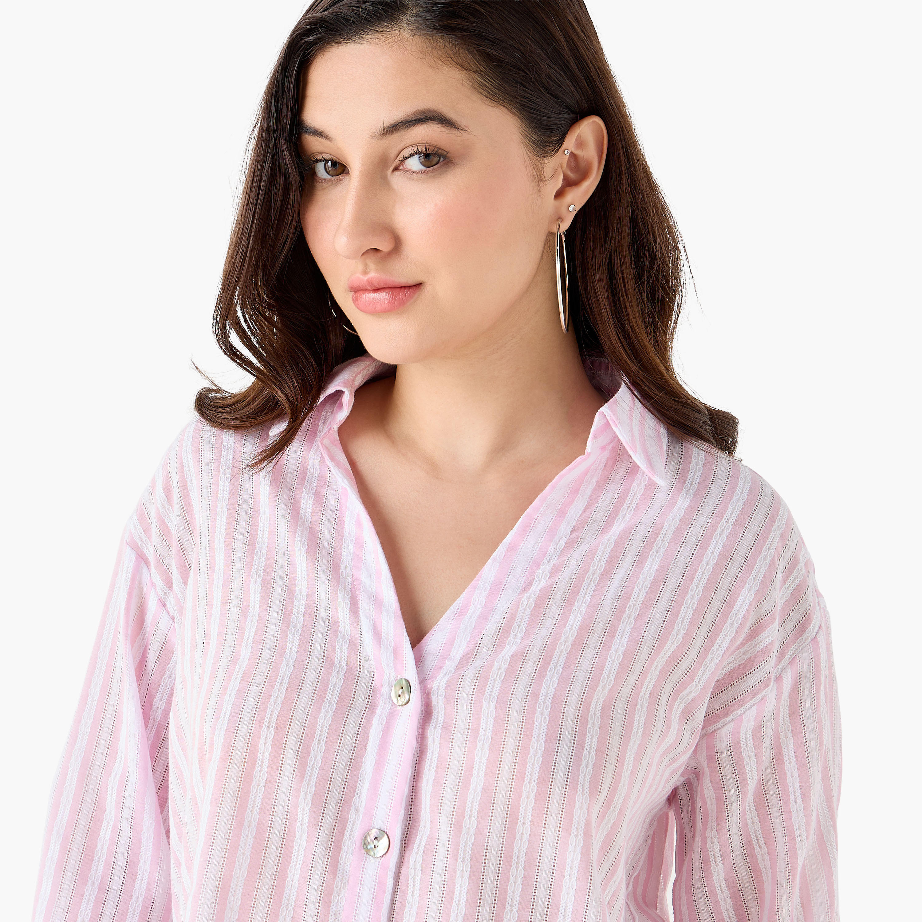 Lee Cooper Shirt with Stripes-women-clothing-shirtsandblouses-shirts-image-6