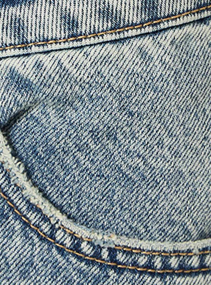 بنطلون جينز قطن بقصة مستقيمة من لي كوبر-women-clothing-bottoms-jeans-image-2
