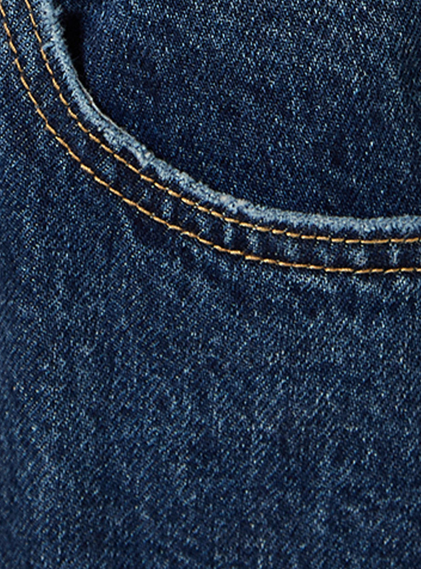 بنطلون جينز قطن بقصة مستقيمة من لي كوبر-women-clothing-bottoms-jeans-image-2