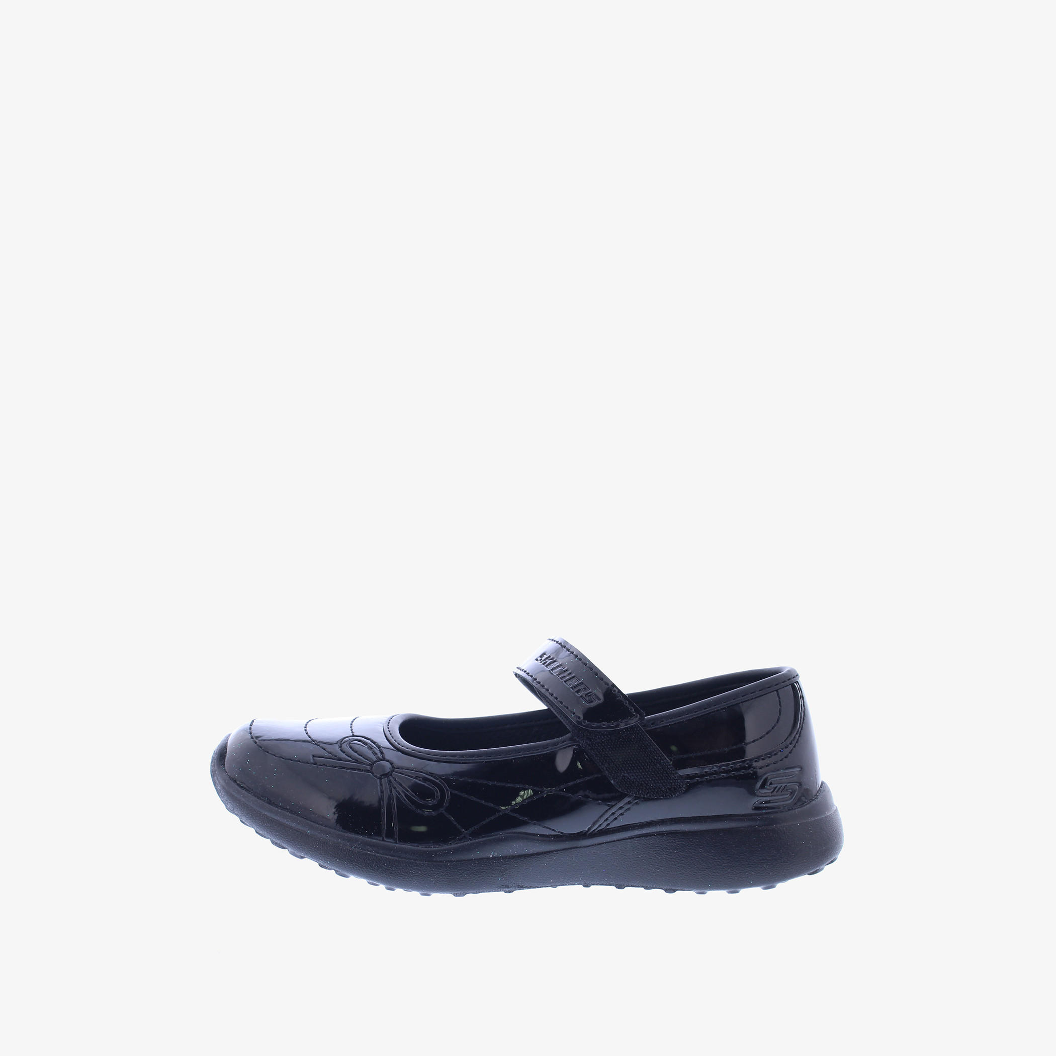 Skechers Girls' Textured Mary Jane Shoes with Hook and Loop Closure - MICROSTRIDES-girls-shoes-schoolshoes-image-3