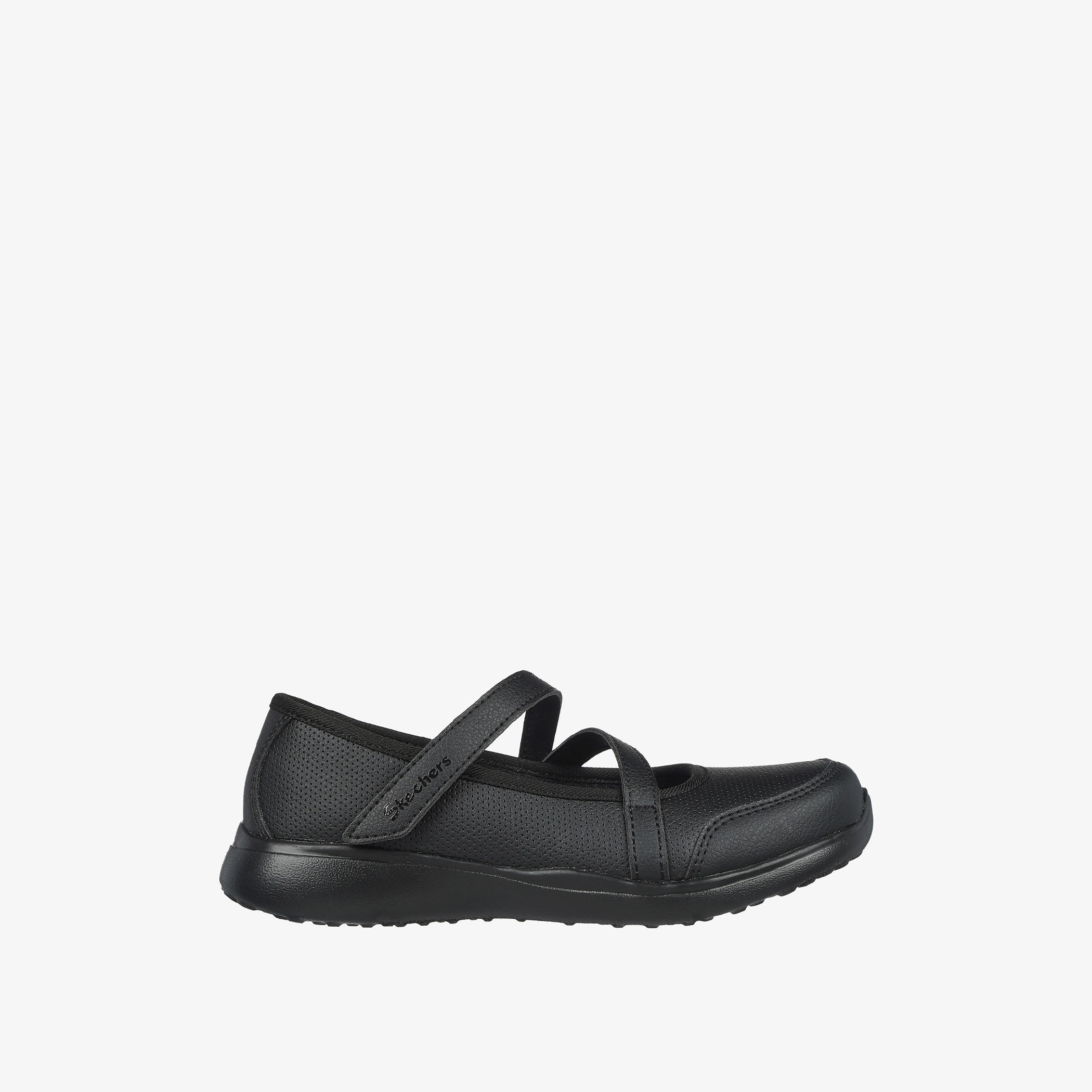 Skechers Girls' Mary Jane Shoes with Hook and Loop Closure - MICROSTRIDES-girls-shoes-schoolshoes-image-2