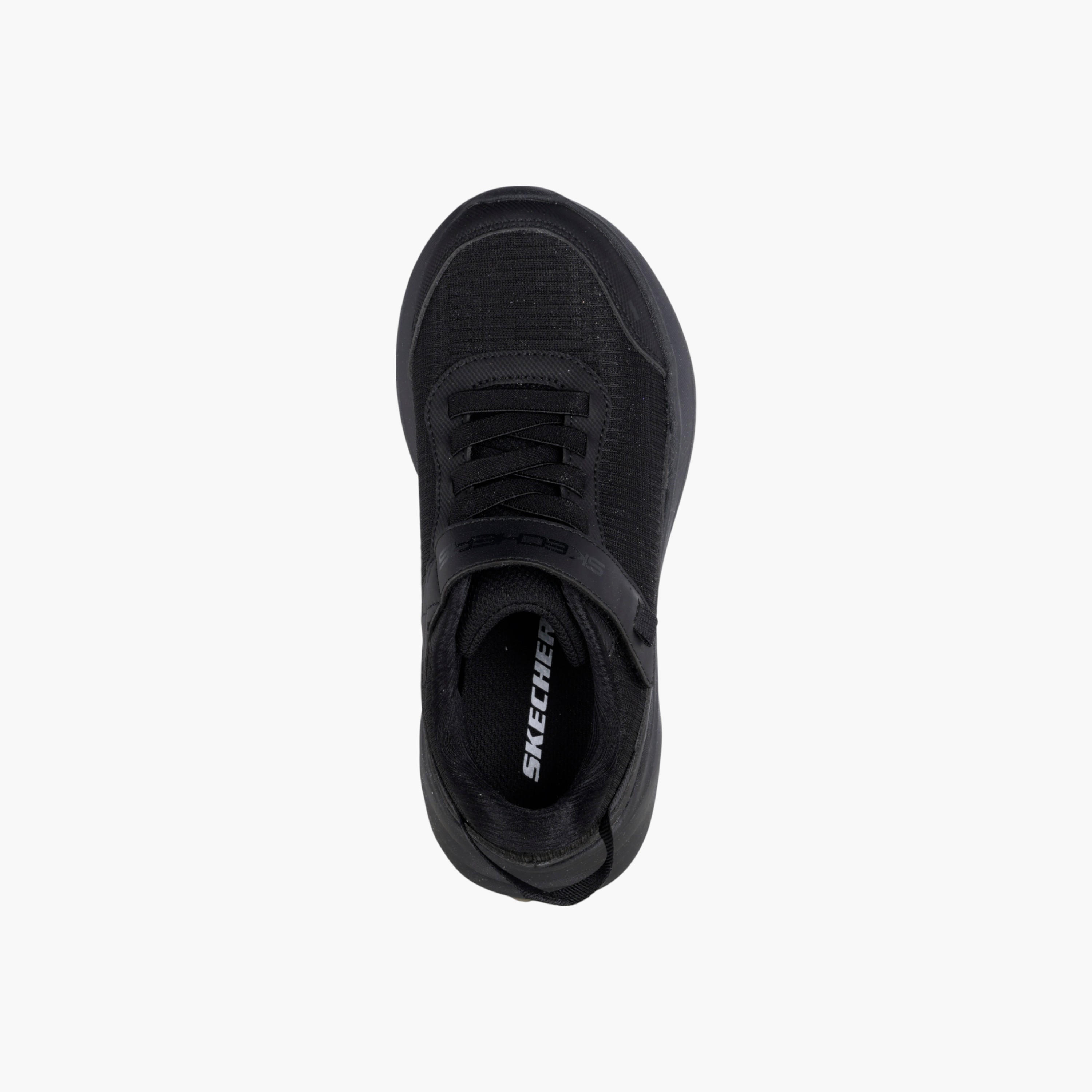 حذاء مدرسي بشريط إغلاق لاصق ويف 92 للأولاد من سكيتشرز - 302646L-BBK-boys-shoes-schoolshoes-image-2