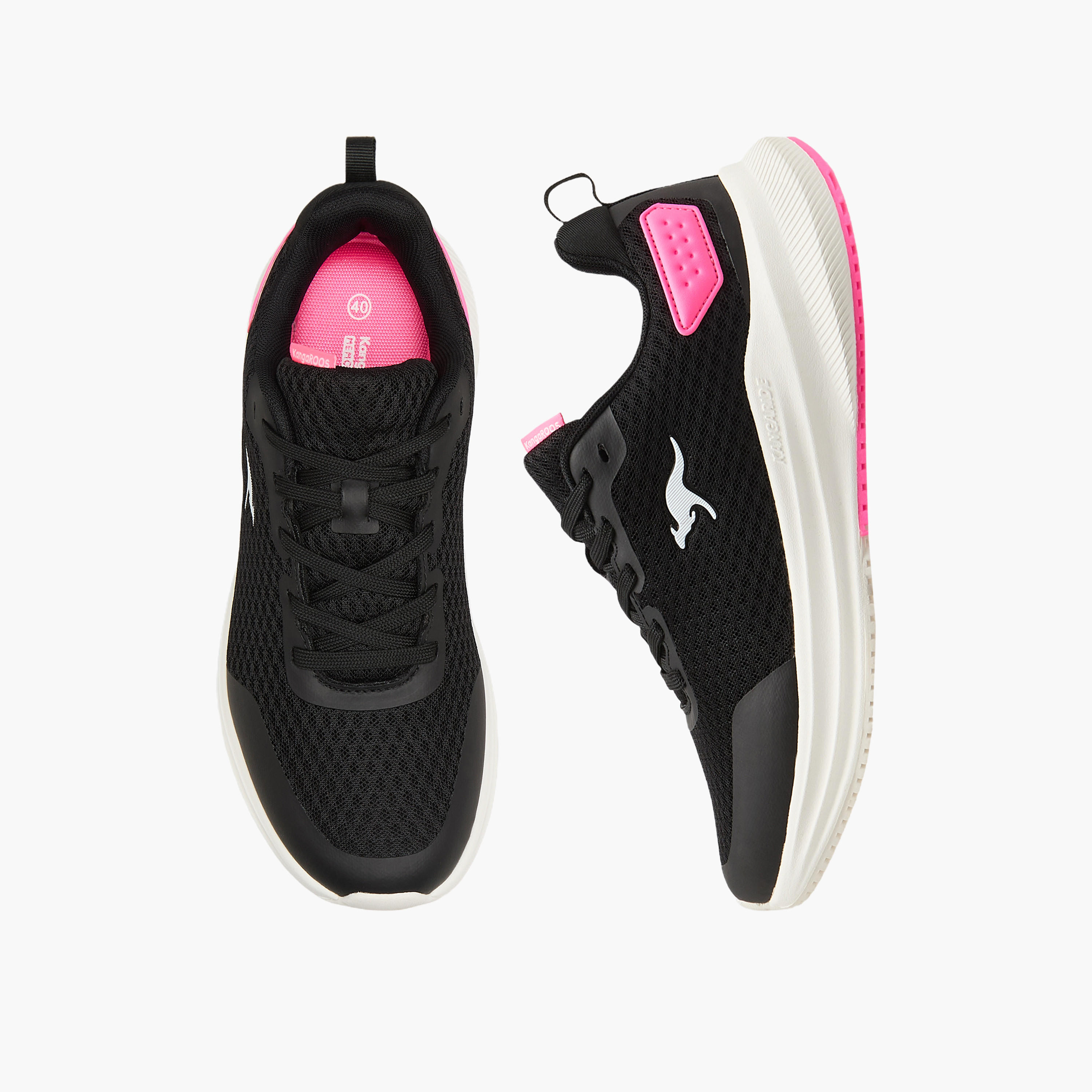 KangaROOS Women Lace-Up Sports Shoes-women-shoes-sneakers-image-1