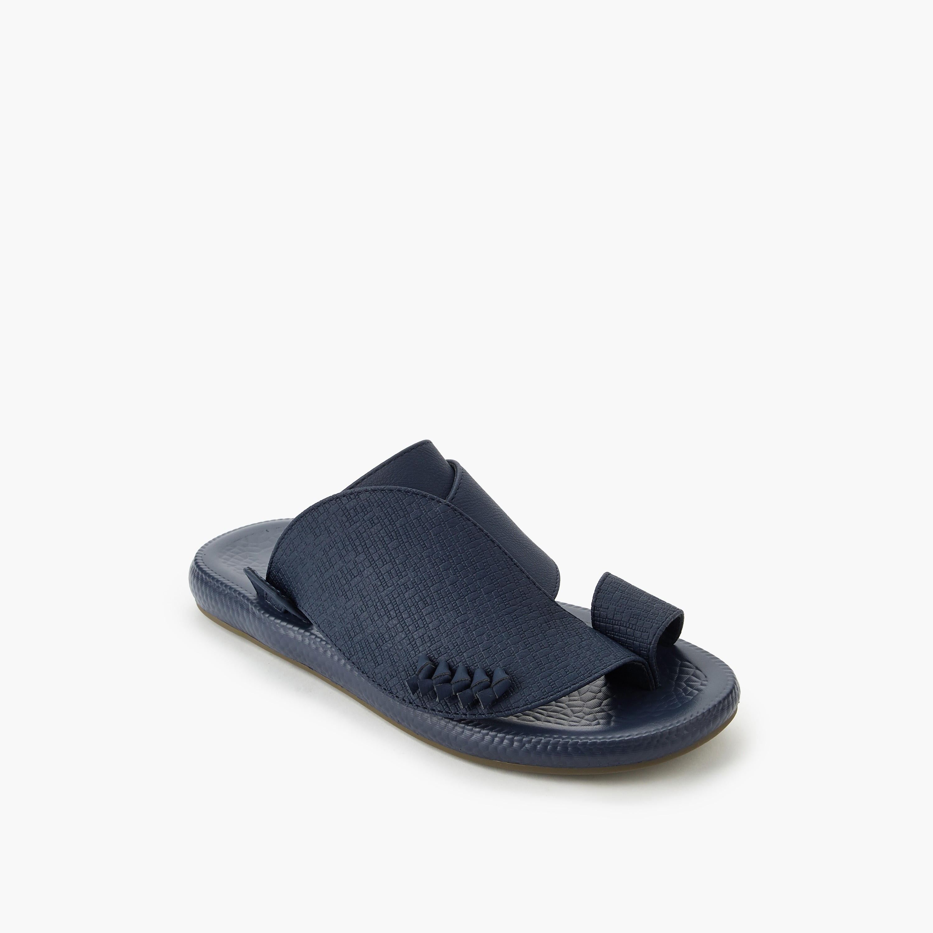 Al Waha Men Slip-On Arabic Sandals-men-shoes-sandals-image-2