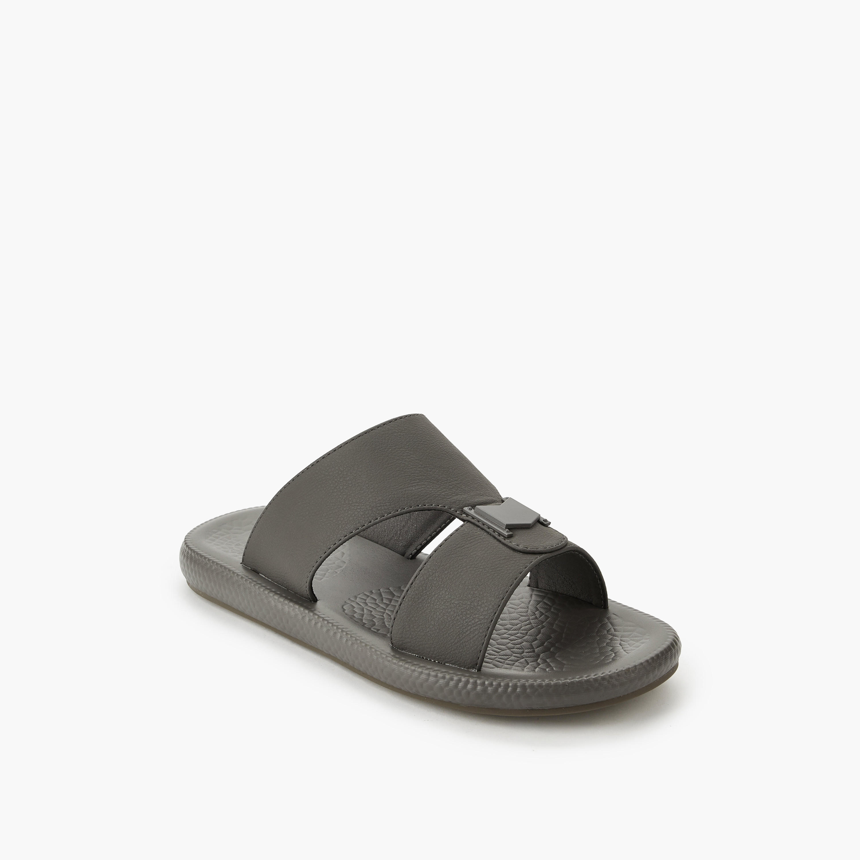 Al Waha Men Slip-On Arabic Sandals-men-shoes-sandals-image-2