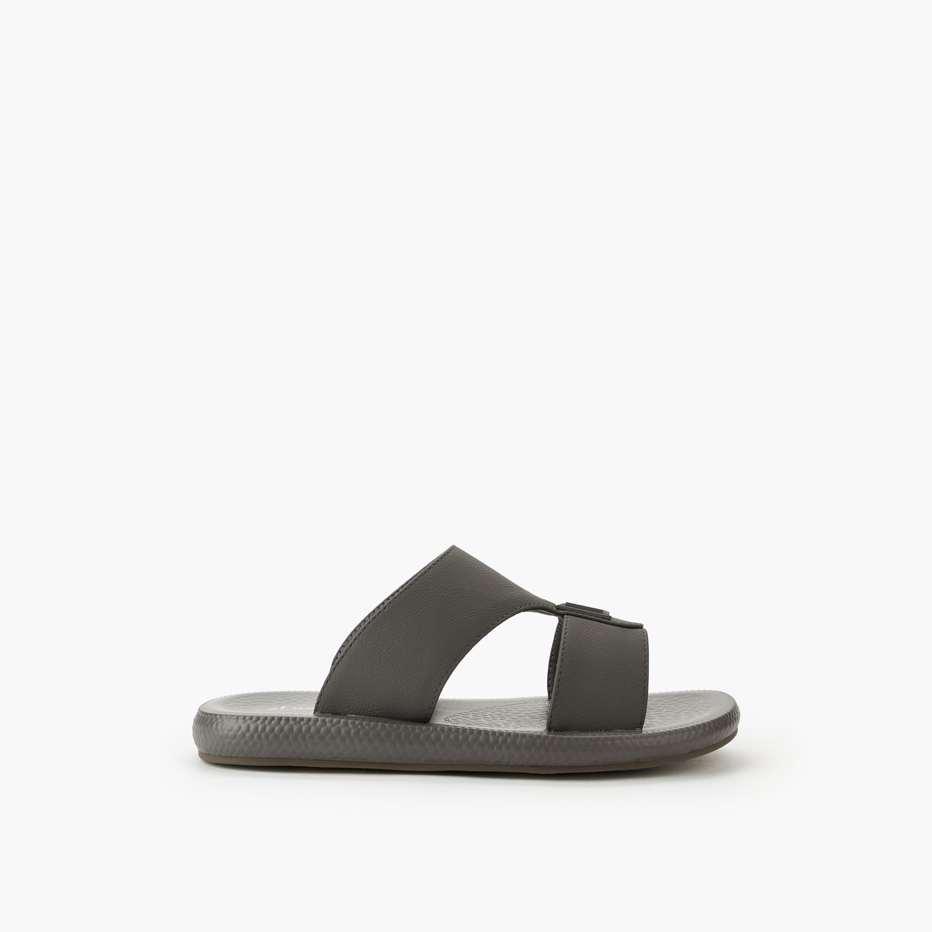 Al Waha Men Slip-On Arabic Sandals-men-shoes-sandals-image-3