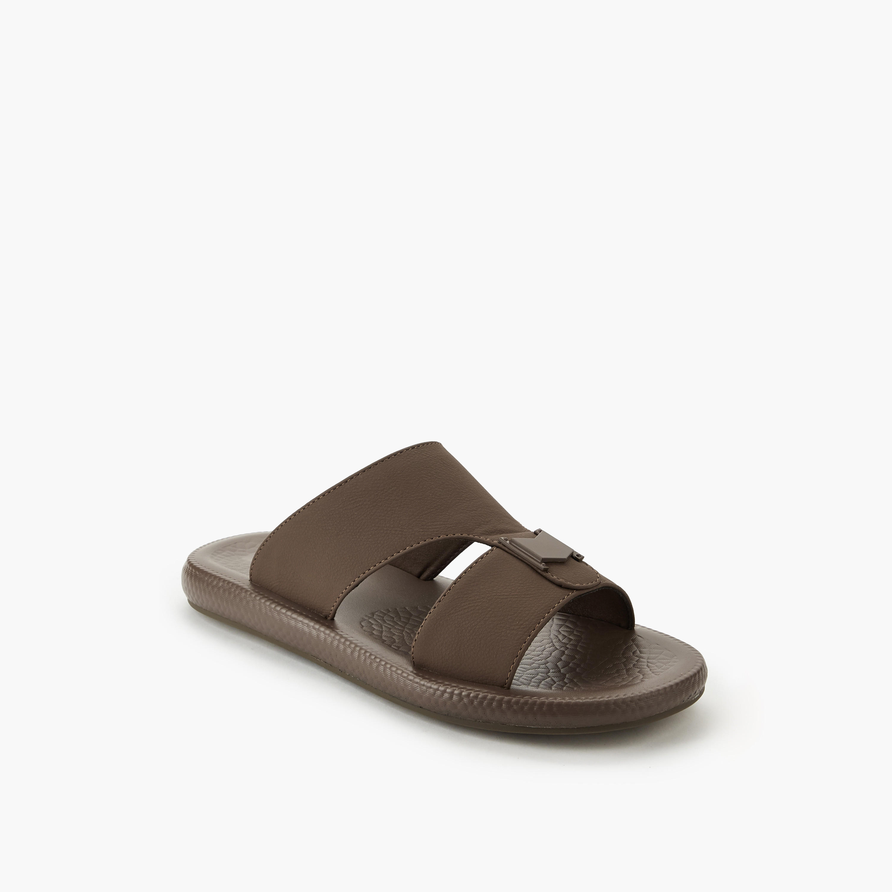 Al Waha Men Slip-On Arabic Sandals-men-shoes-sandals-image-2