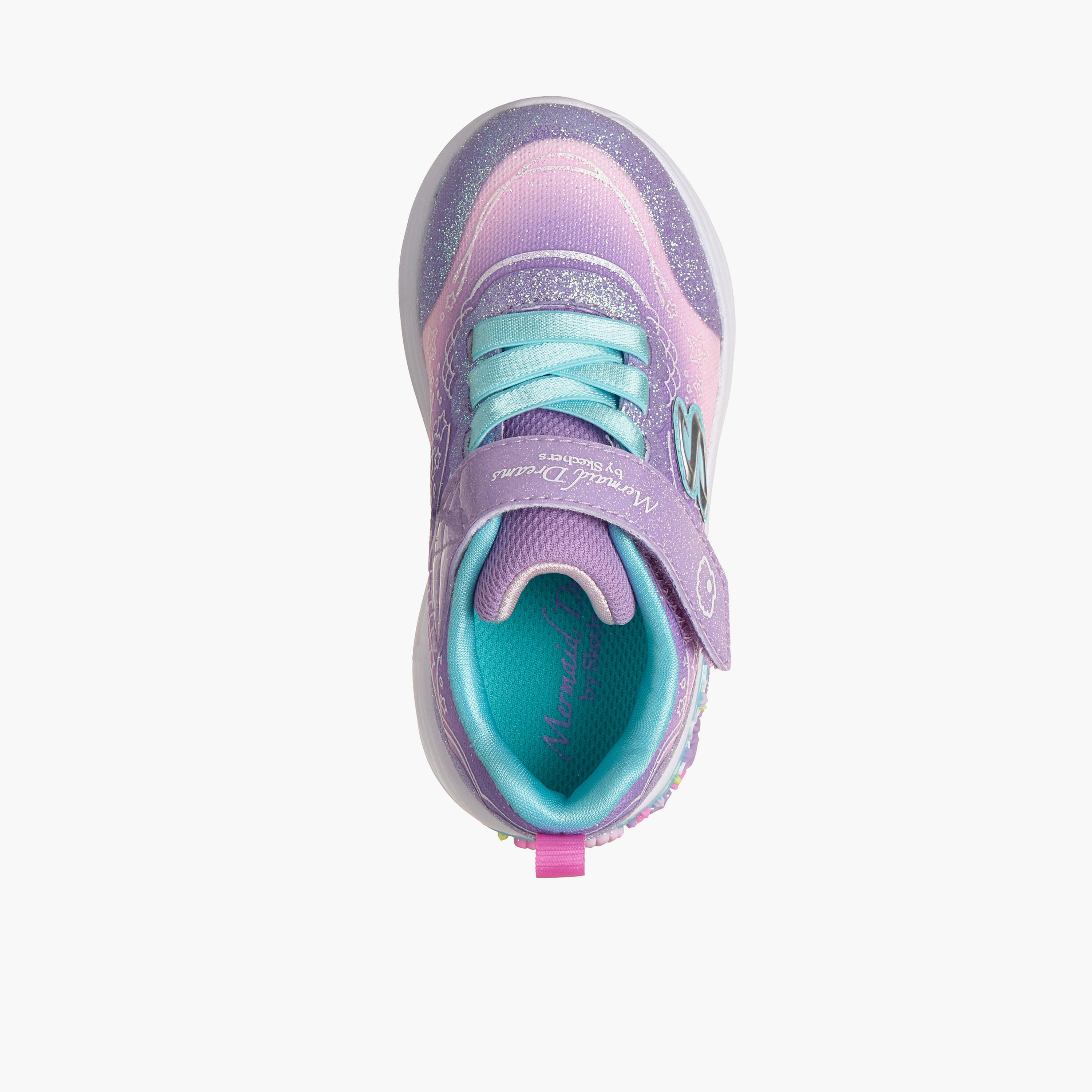Skechers Girls MY DREAMERS Hook & Loop Sneakers-baby-girls-shoes-closedshoes-image-3