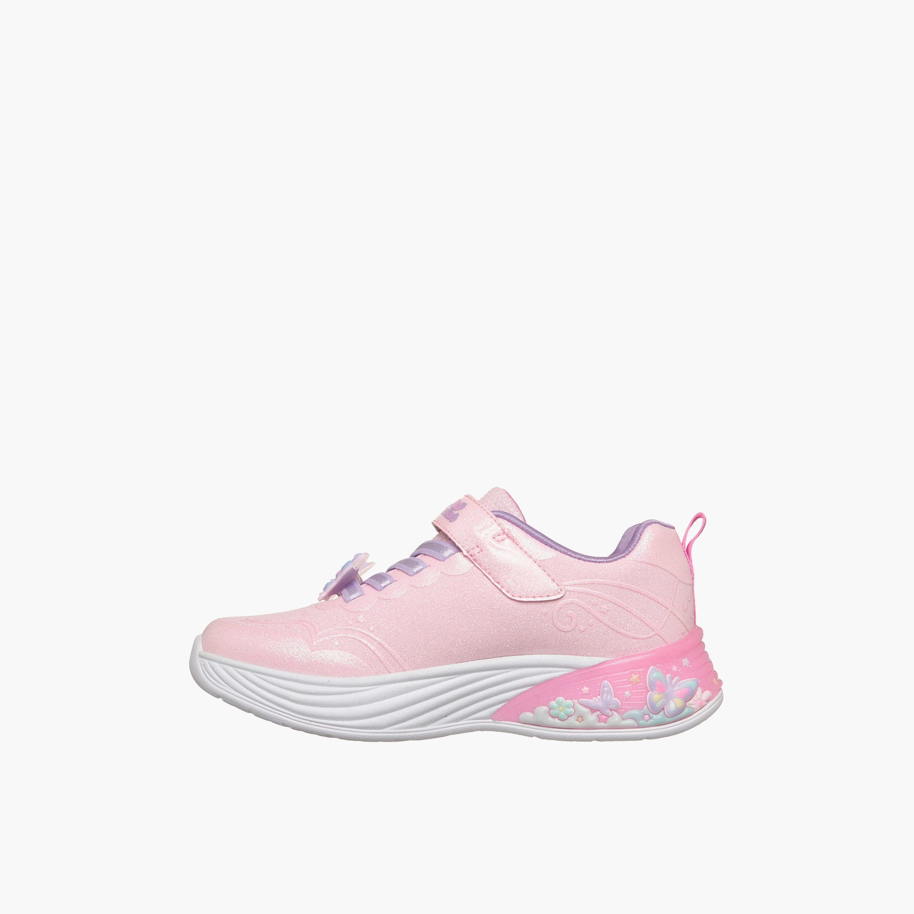 Skechers Girls BUTTERFLY BLISS Hook & Loop Sneakers-girls-shoes-sports-image-6