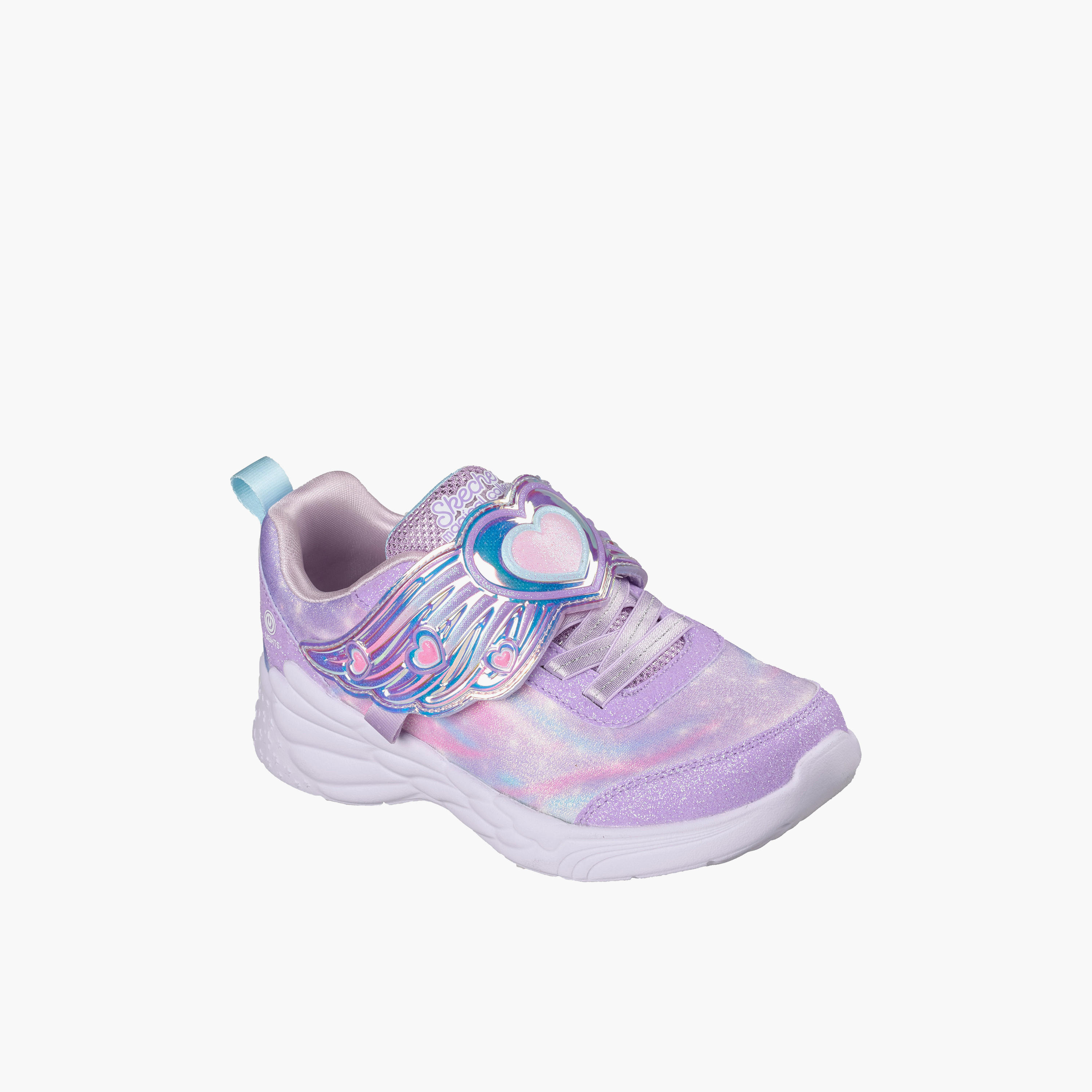 Skechers Girls DREAM RACER Hook & Loop Sneakers-girls-shoes-sports-image-1