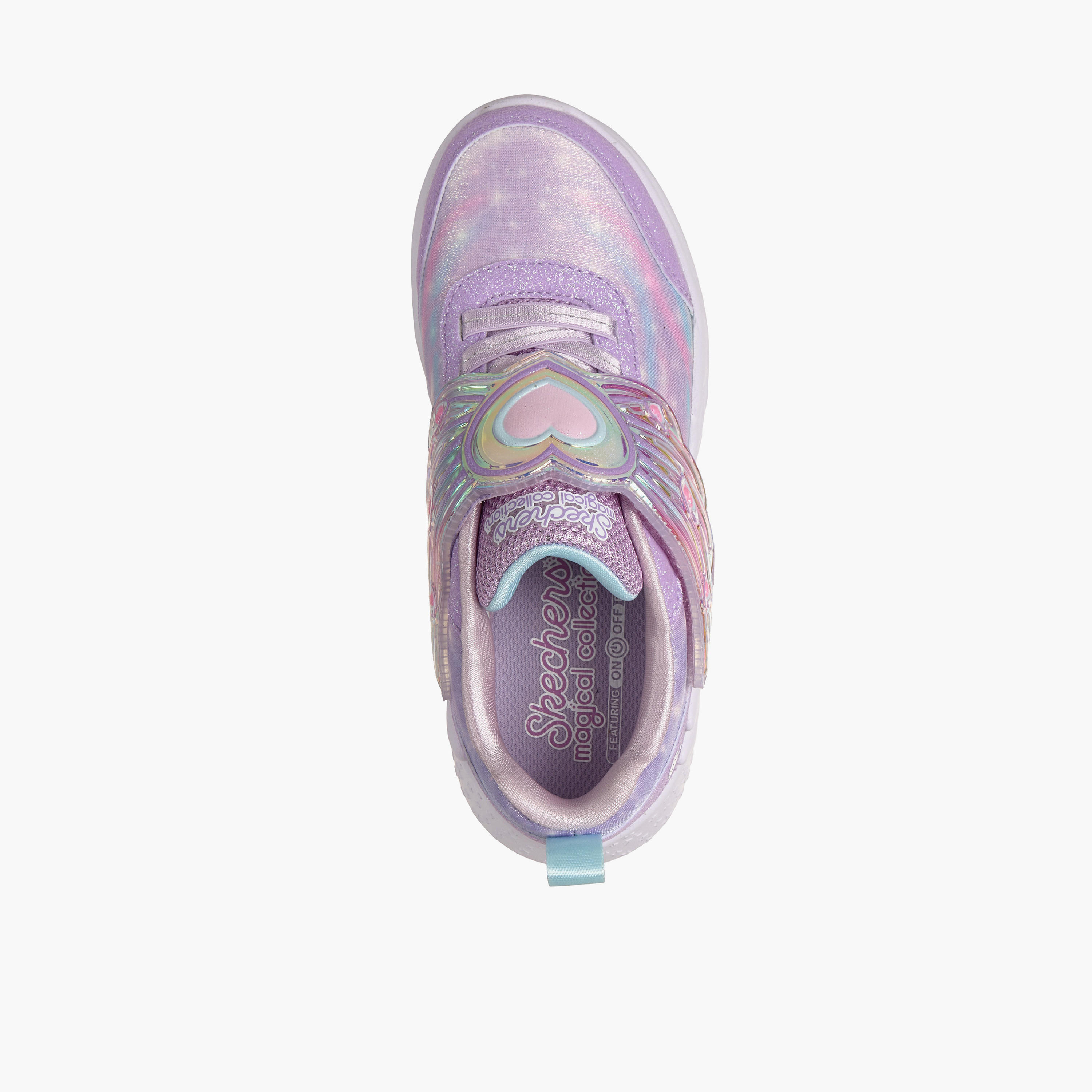Skechers Girls DREAM RACER Hook & Loop Sneakers-girls-shoes-sports-image-3
