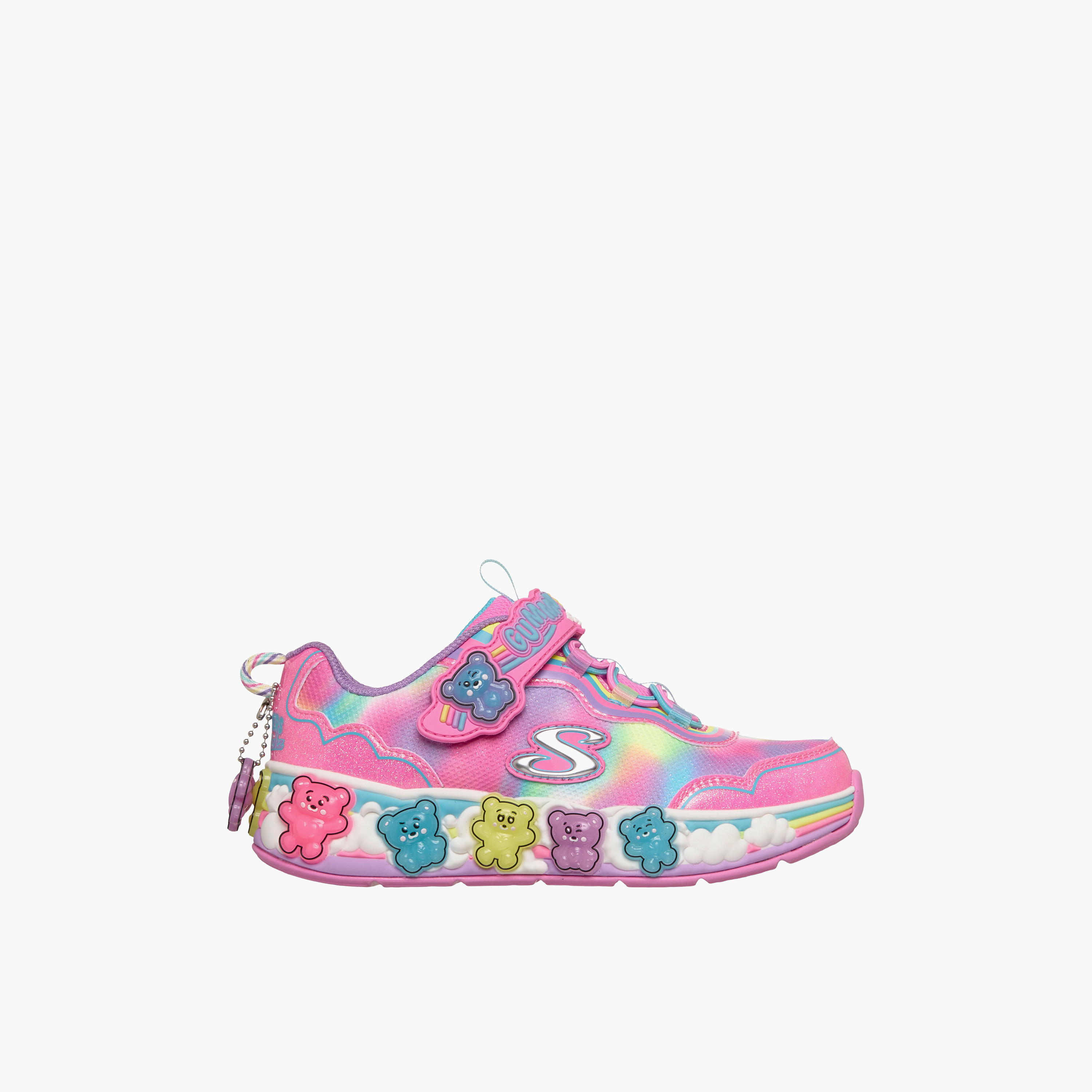 Skechers Girls GUMMY FRIENDS Hook & Loop Sneakers-girls-shoes-sports-image-2