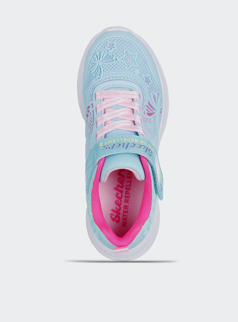 Skechers Girls Jumpsters 2.0 Hook & Loop Ankle Sneakers-girls-shoes-sneakers-image-3