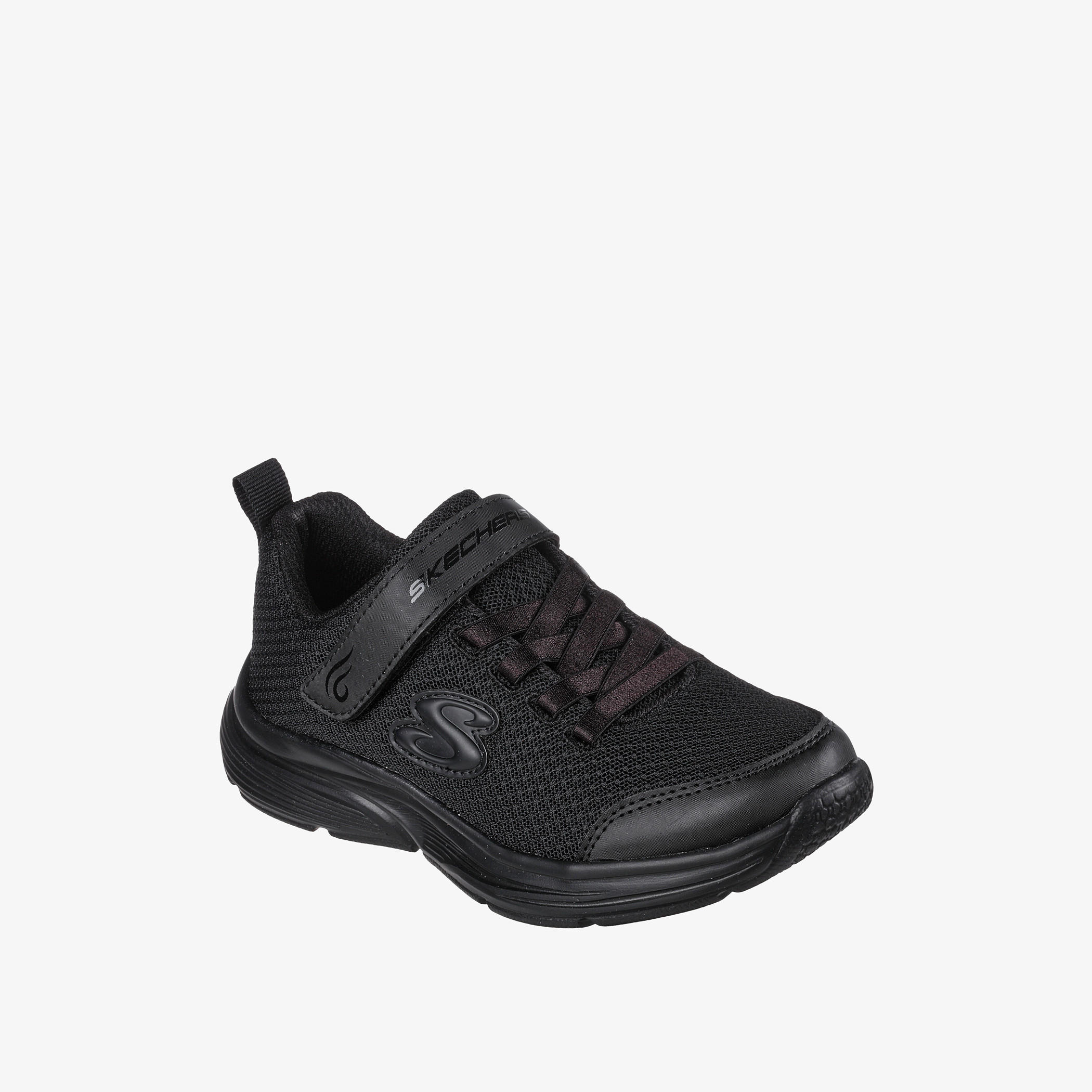 Skechers Kids Trainers with Hook and Loop Closure - WAVY LITES-girls-shoes-sports-image-1