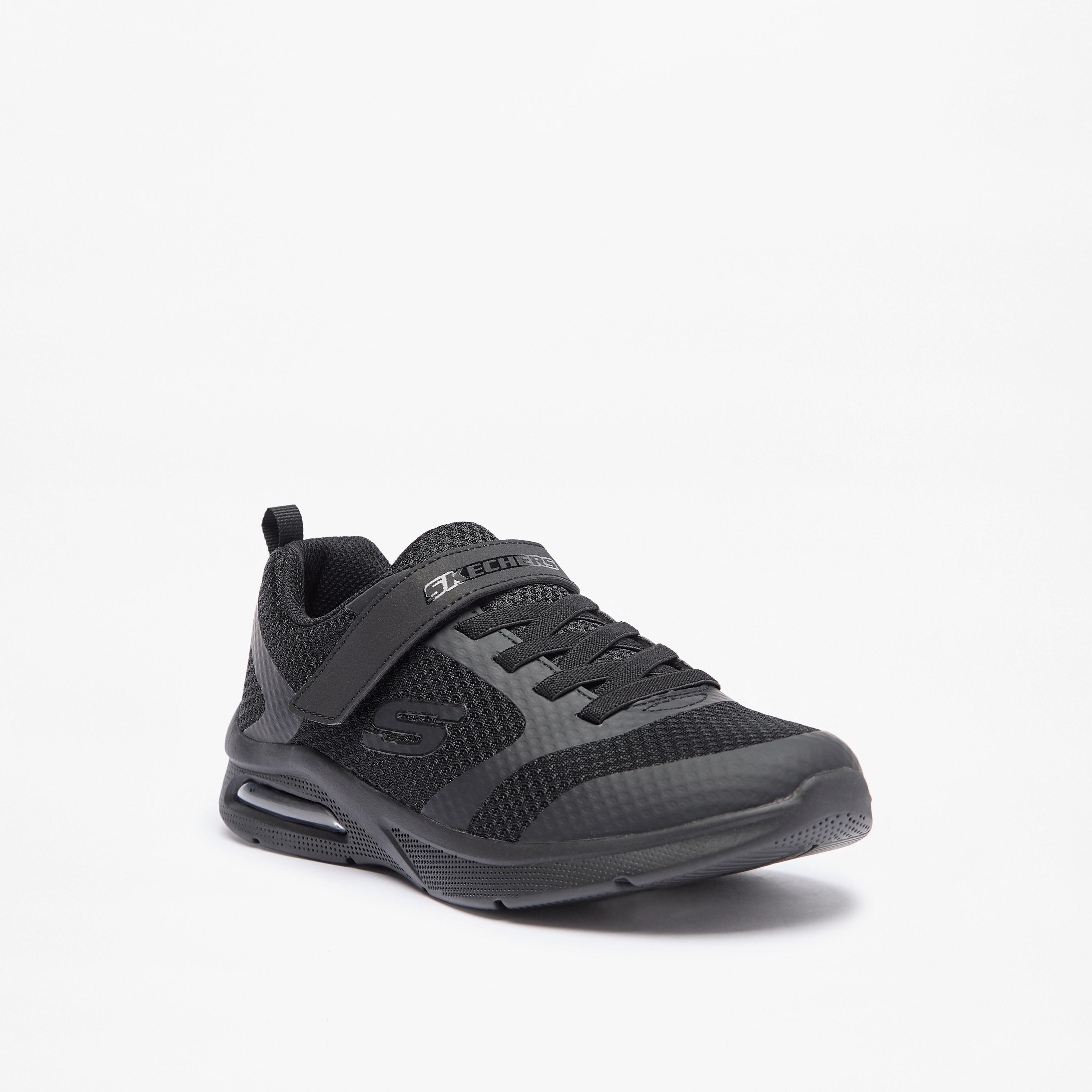 Skechers Kids Panelled Sneakers with Hook and Loop Closure - MICROSPEC MAX-girls-shoes-sports-image-1