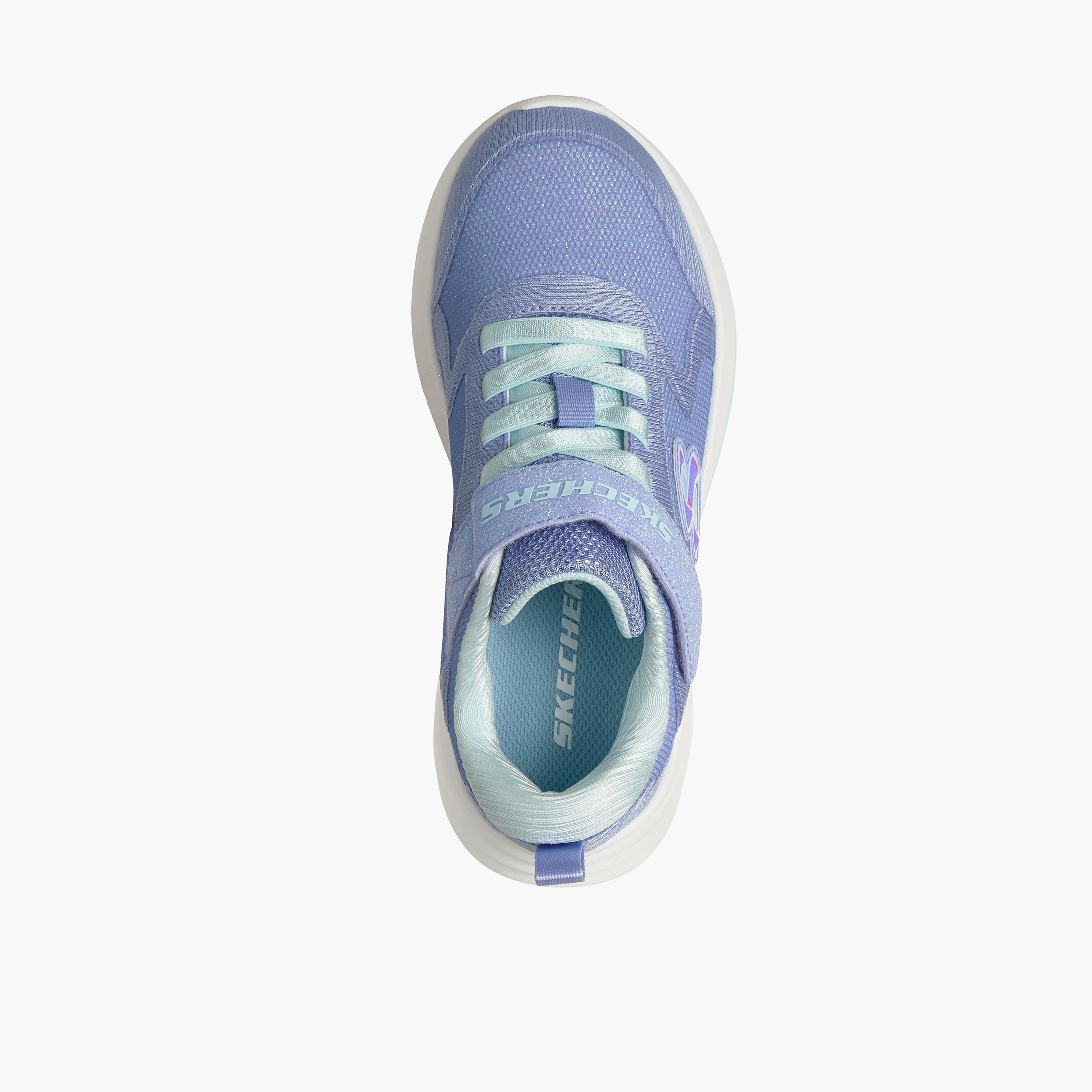 Skechers Girls WAVE 92 Hook & Loop Sneakers - 303557L-PERI-CP-girls-shoes-sports-image-2