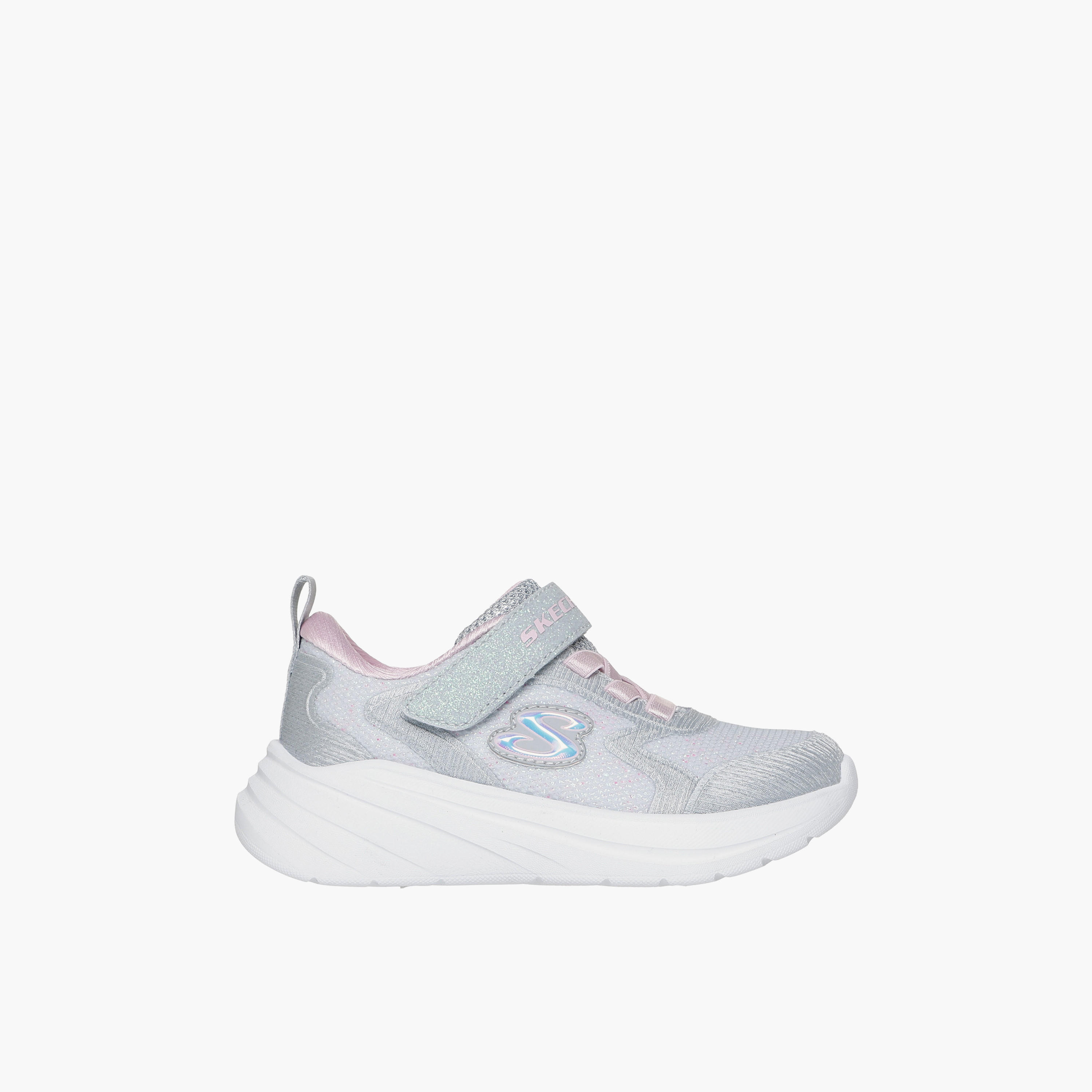 Skechers Girls WAVE 92 Hook & Loop Sneakers-baby-girls-shoes-closedshoes-image-3