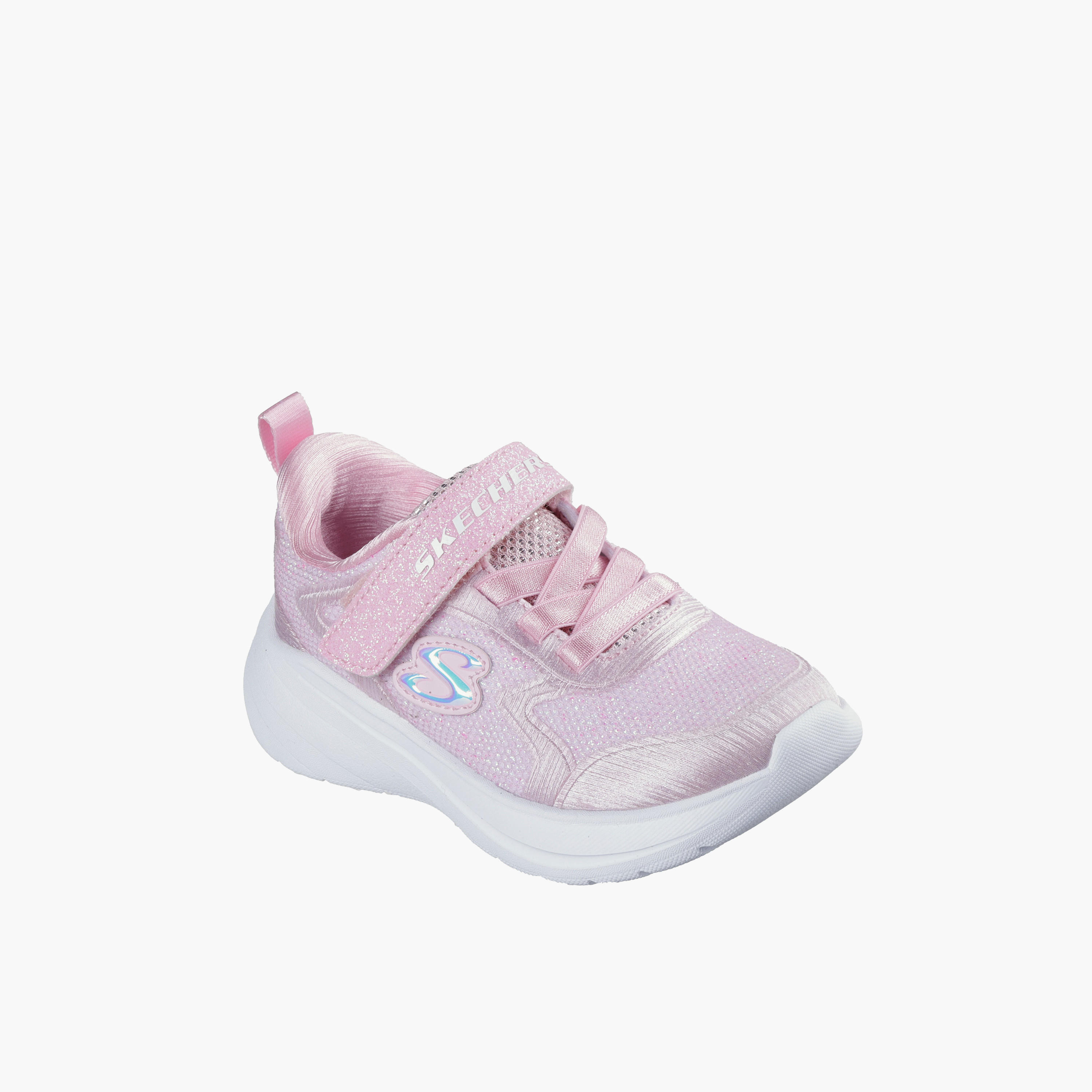 Skechers Girls WAVE 92 Hook & Loop Sneakers-baby-girls-shoes-closedshoes-image-1