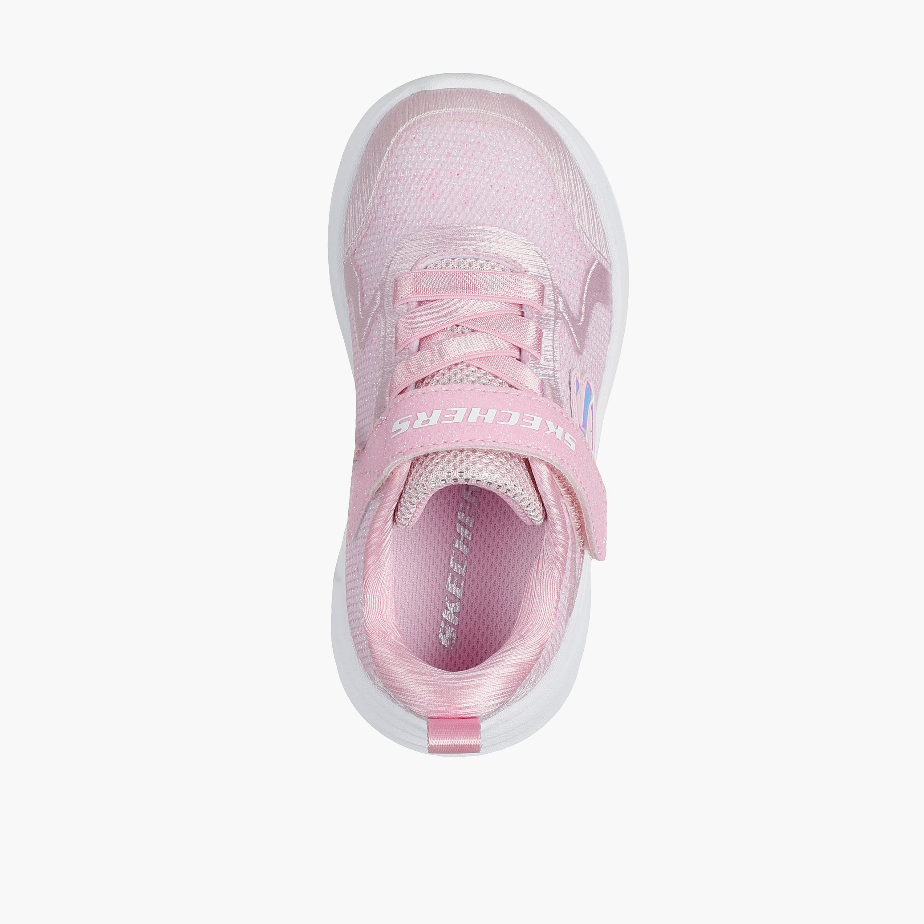 Skechers Girls WAVE 92 Hook & Loop Sneakers-baby-girls-shoes-closedshoes-image-2