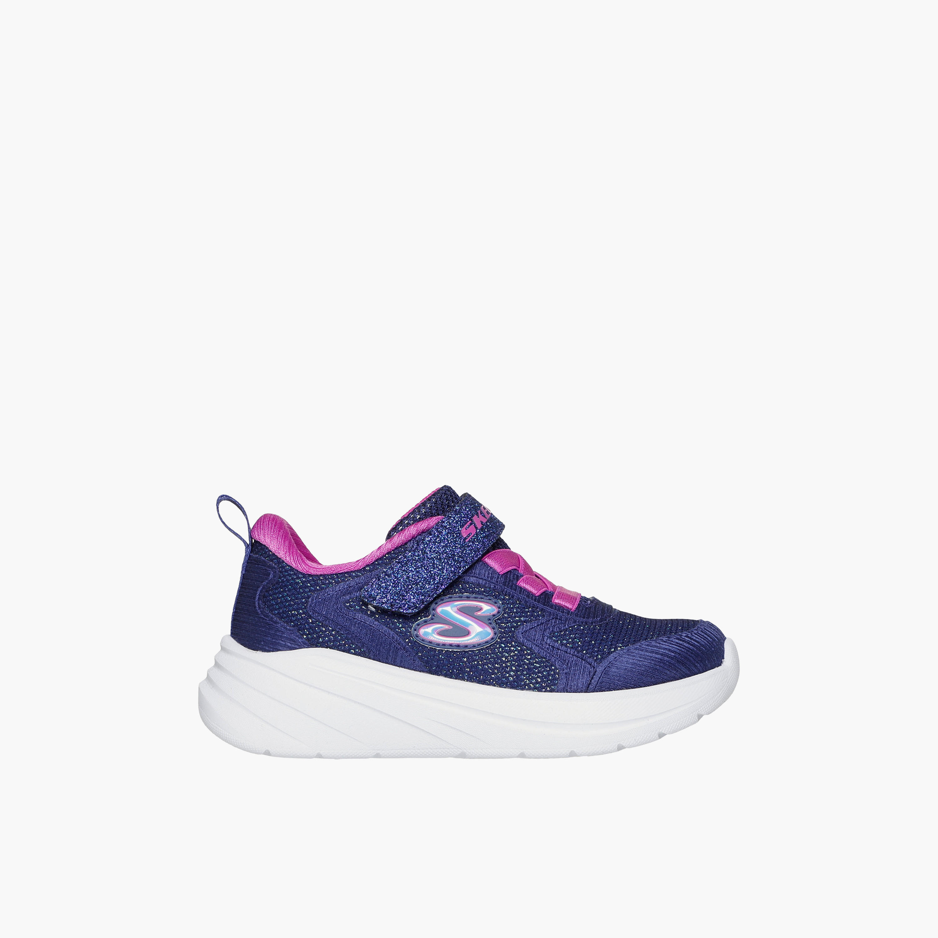 Skechers Girls WAVE 92 Hook & Loop Sneakers-baby-girls-shoes-closedshoes-image-3