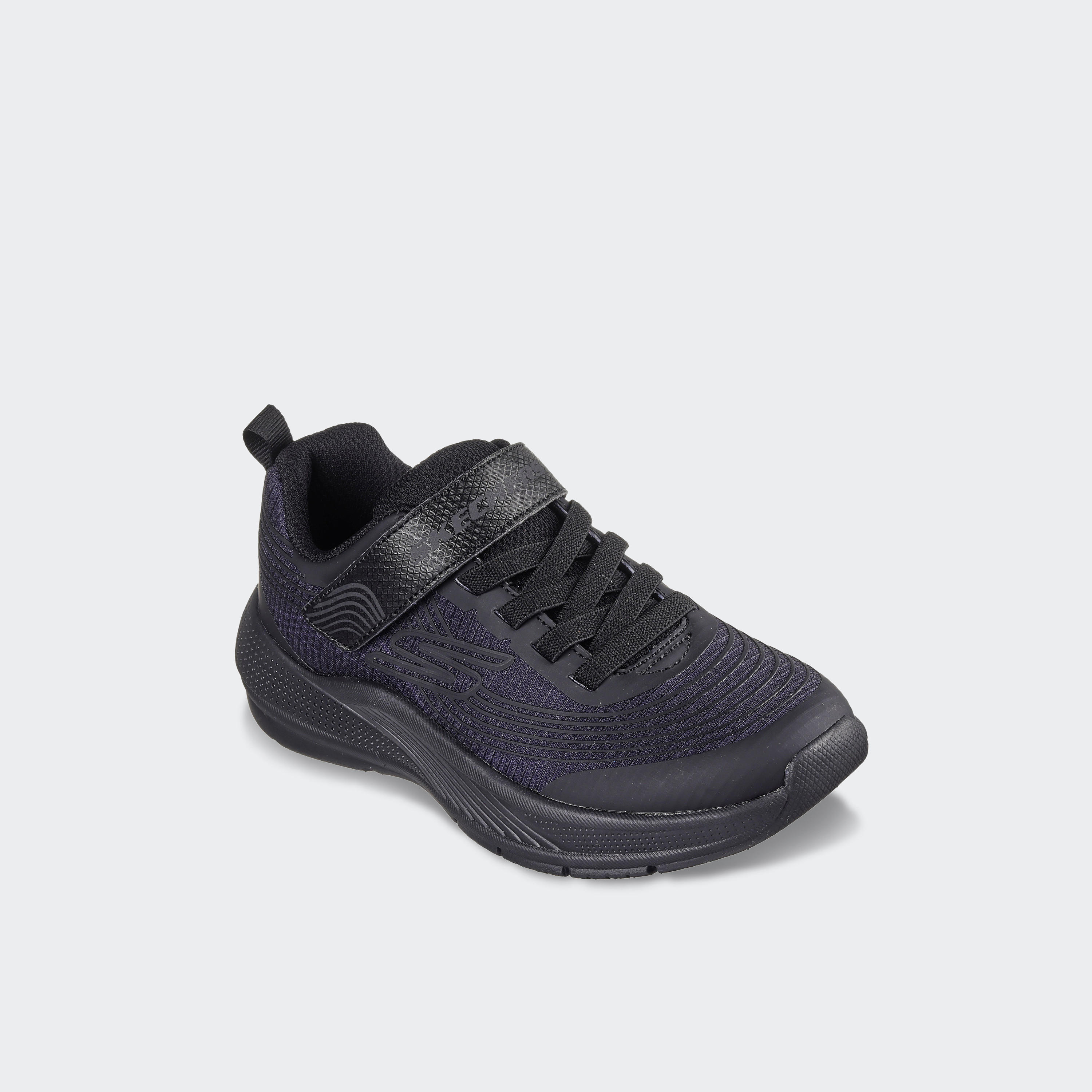 حذاء مدرسي بشريط إغلاق لاصق ميكروسبيك أدفانس للأطفال من سكيتشرز-girls-shoes-sneakers-image-1