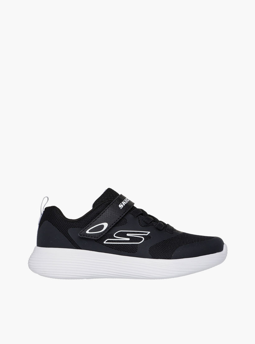 حذاء جري جو رن 400 ڤي2 بشريط إغلاق لاصق للأطفال من سكتشرز – 303580L-BLK-CP-girls-shoes-sports-image-3
