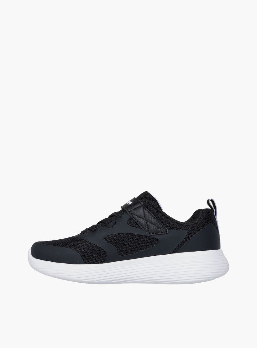 حذاء جري جو رن 400 ڤي2 بشريط إغلاق لاصق للأطفال من سكتشرز – 303580L-BLK-CP-girls-shoes-sports-image-4