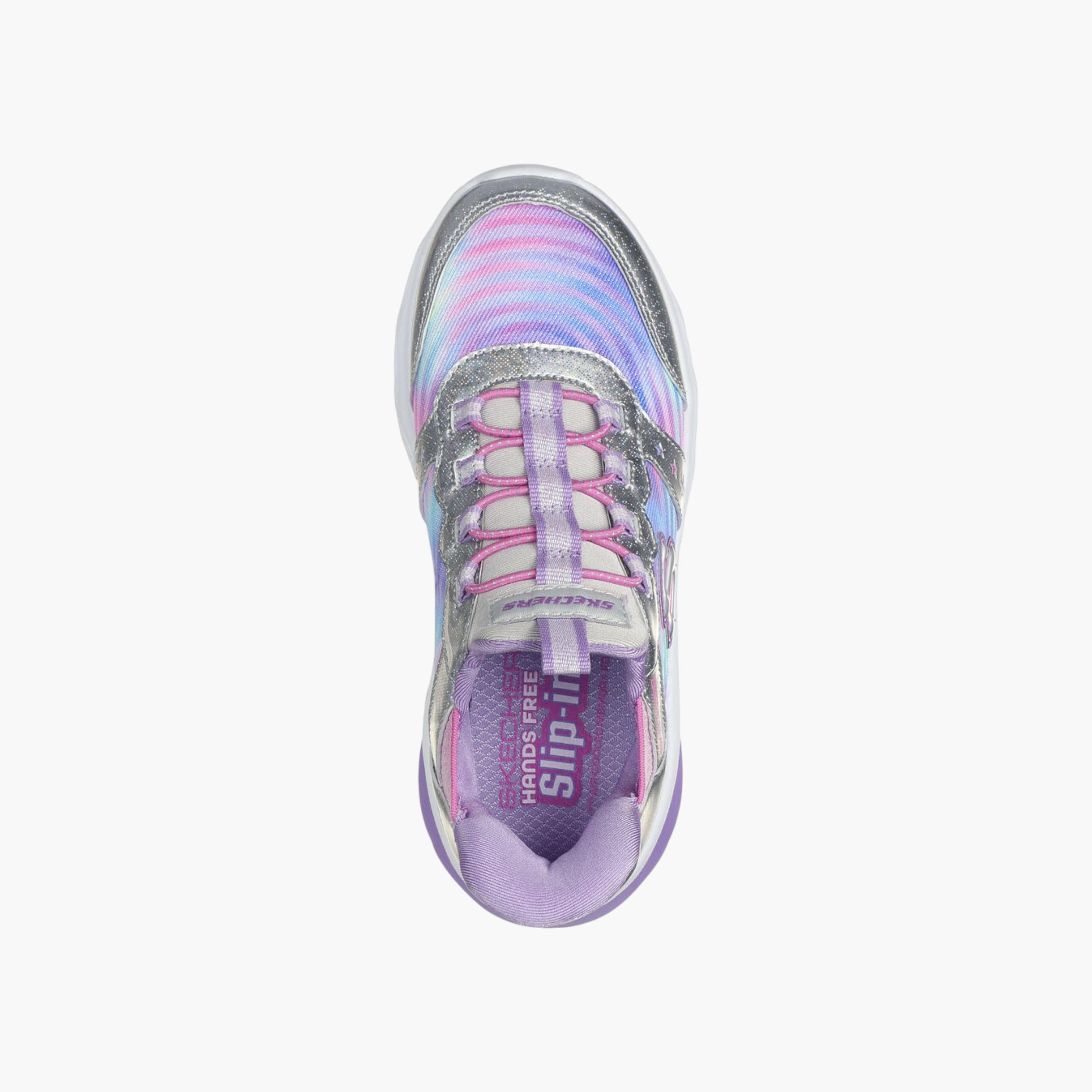 حذاء مشي قوالب ملونة كوست لاين سهل الارتداء للبنات من سكتشرز-girls-shoes-sports-image-3