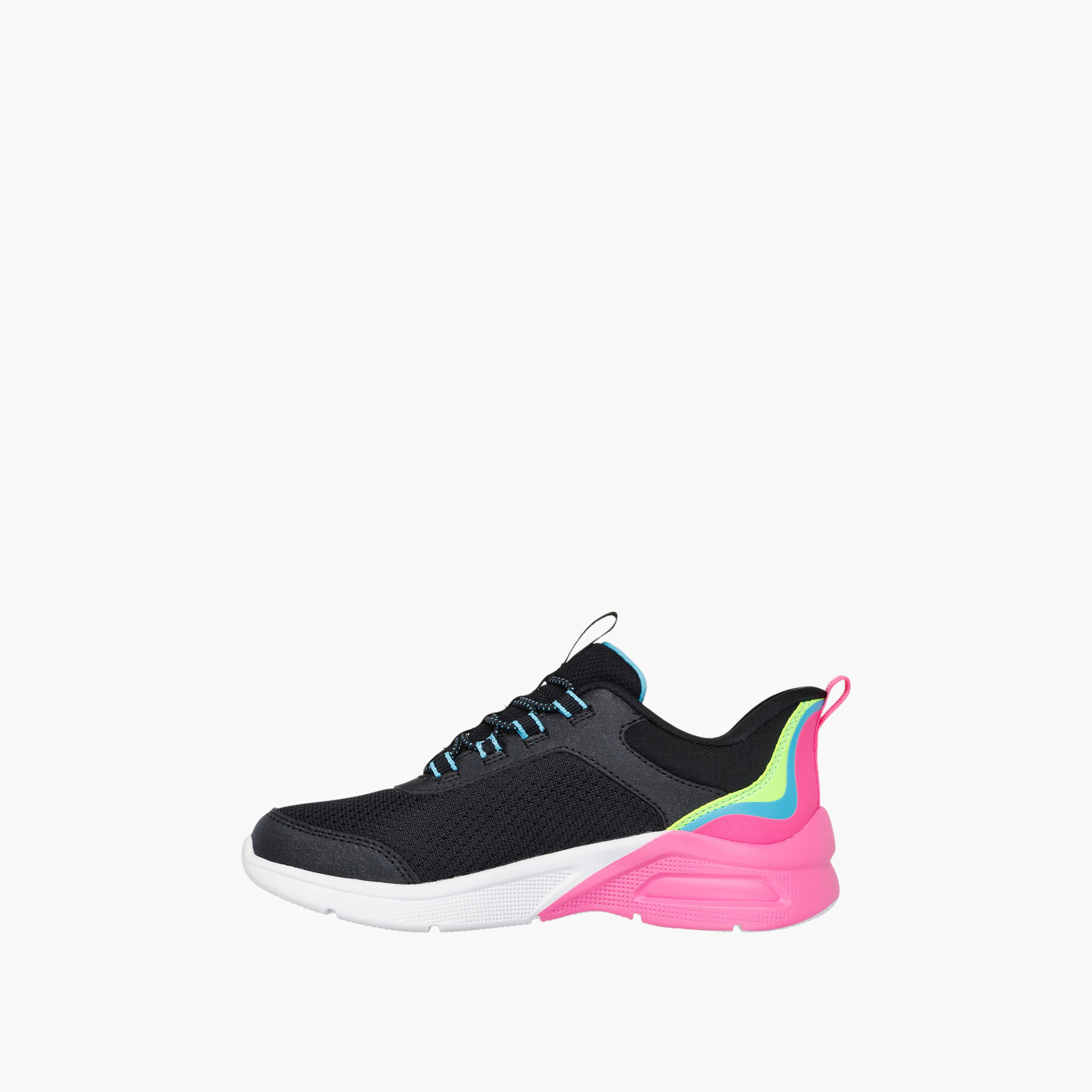 Skechers Girls' MICROSPEC MAX Slip-On Sports Shoes - 303594L-BKMT-girls-shoes-sports-image-5