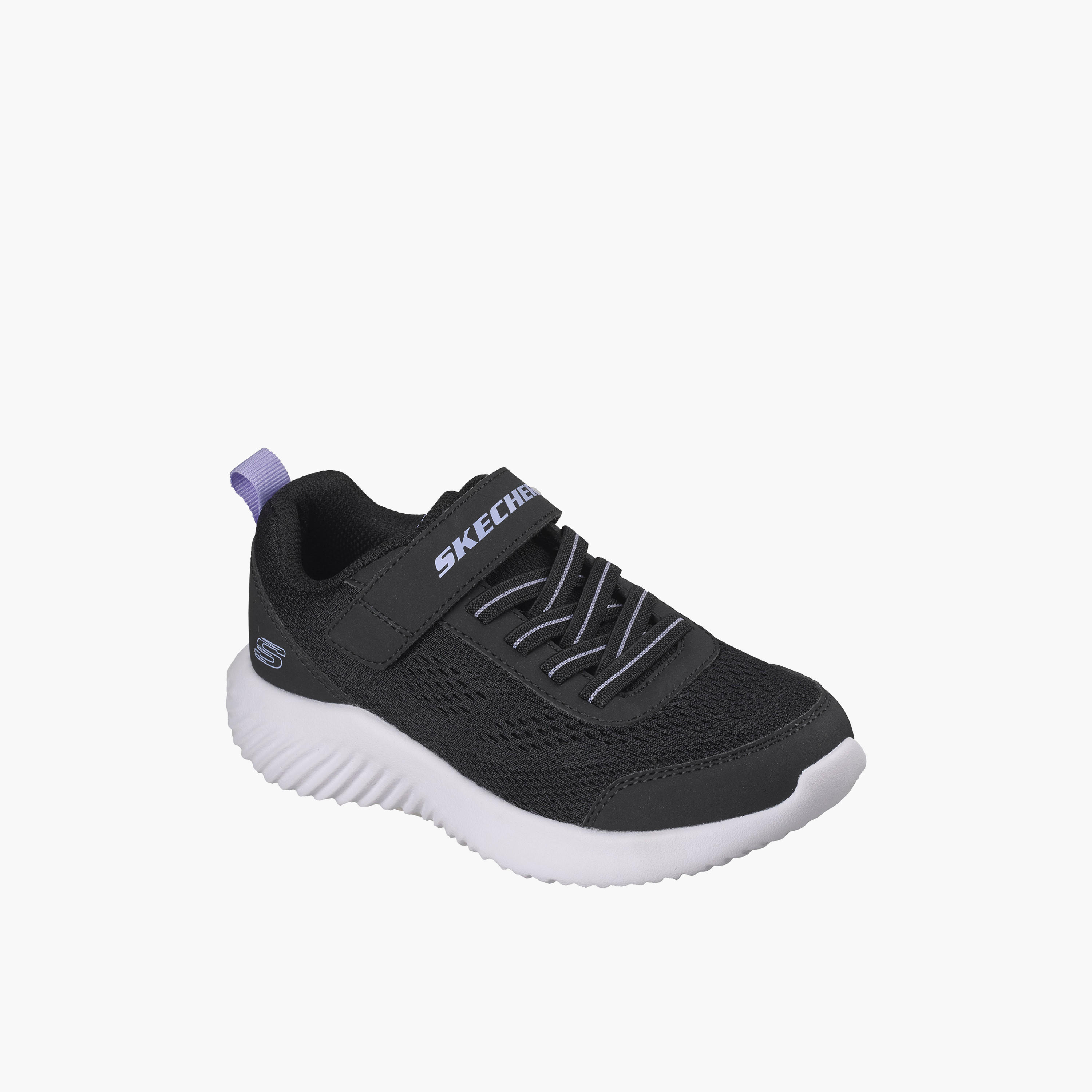 Skechers Girls Bounder Hook & Loop Sneakers-girls-shoes-sports-image-1