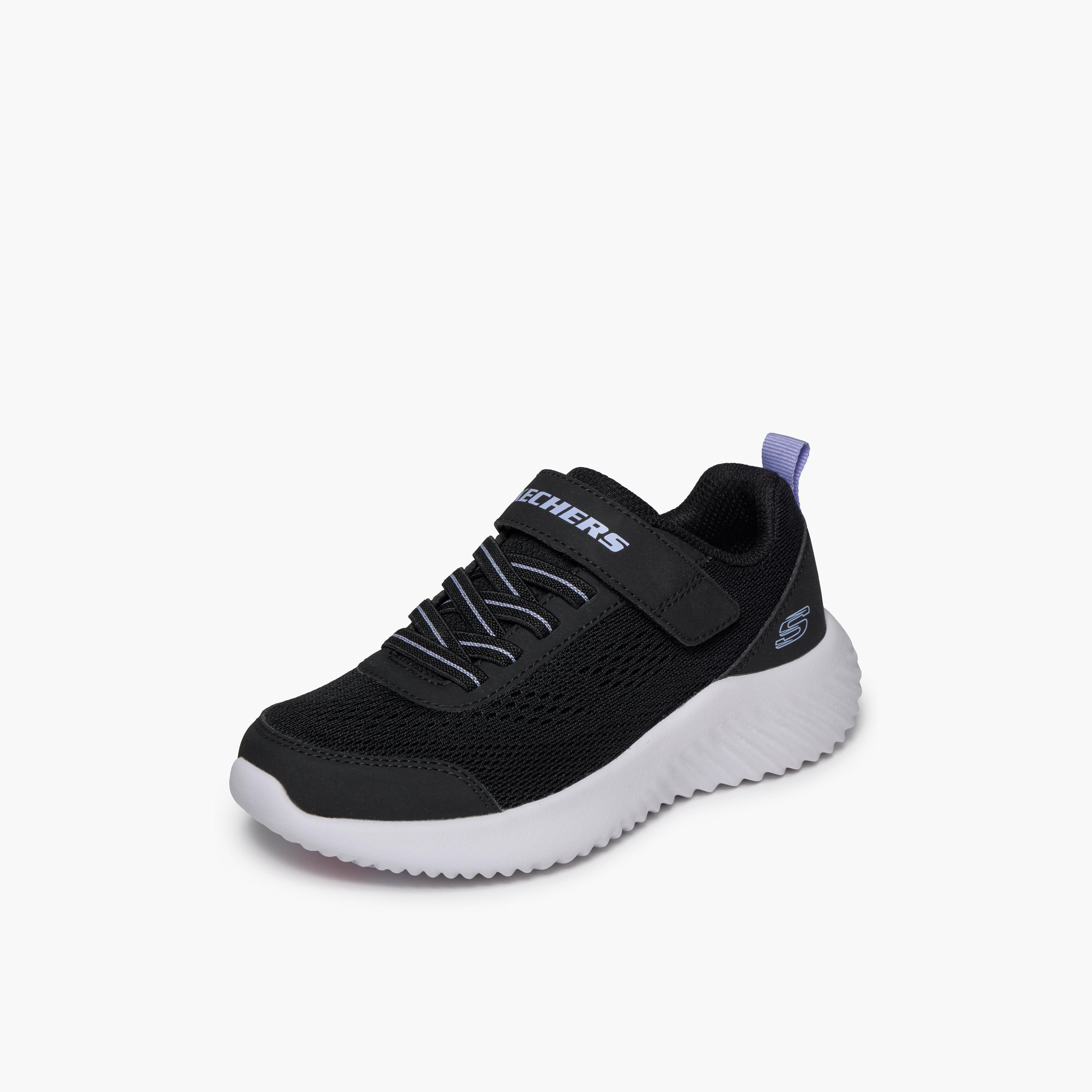 Skechers Girls Bounder Hook & Loop Sneakers-girls-shoes-sports-image-4