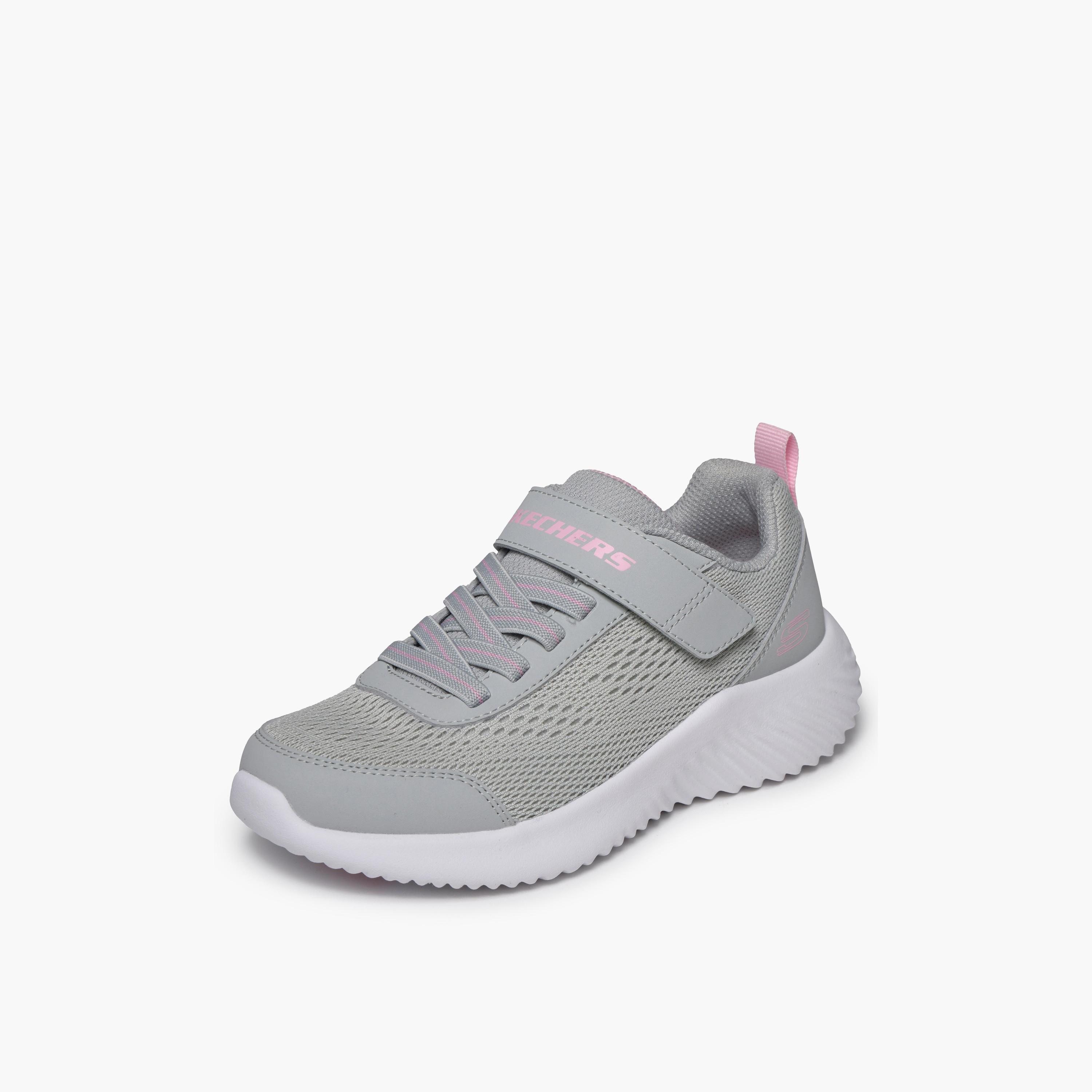 Skechers Girls BOUNDER Hook & Loop Sneakers-girls-shoes-sports-image-4