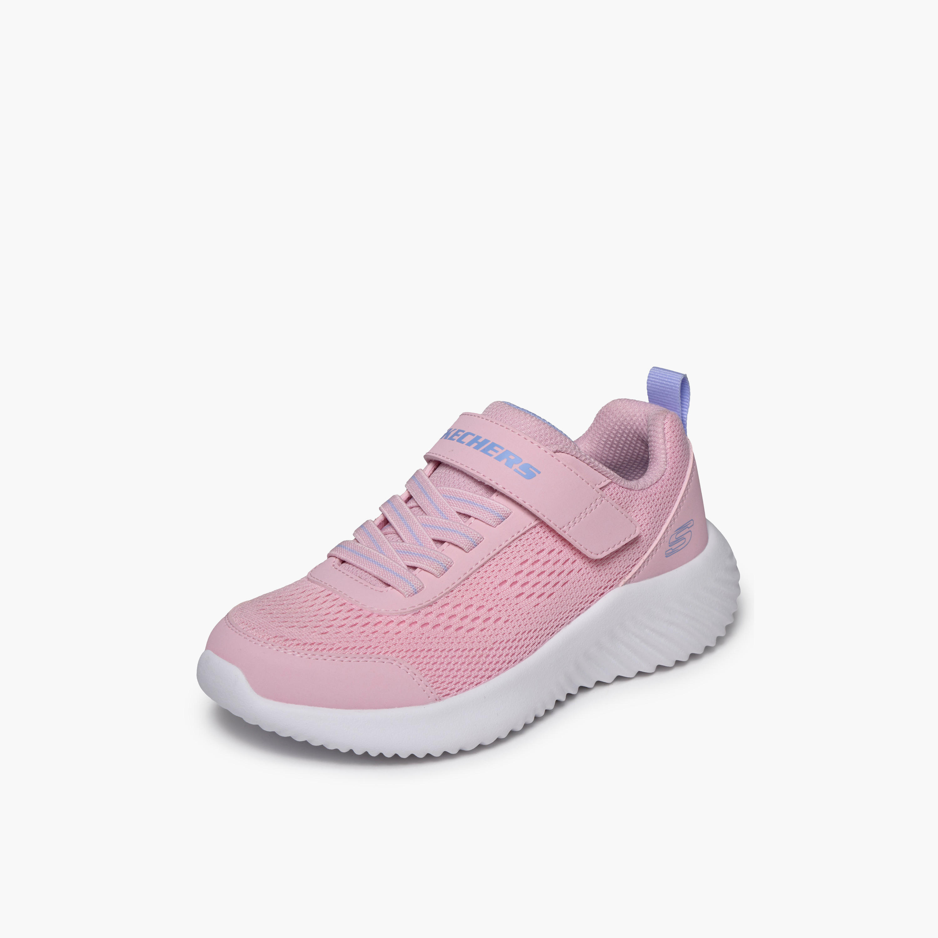Skechers Girls BOUNDER Hook & Loop Sneakers-girls-shoes-sports-image-4