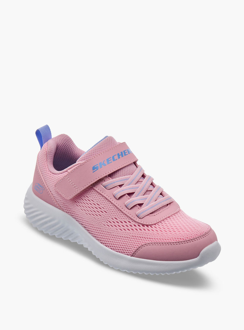Skechers Girls BOUNDER Hook & Loop Sports Shoes-girls-shoes-sports-image-2