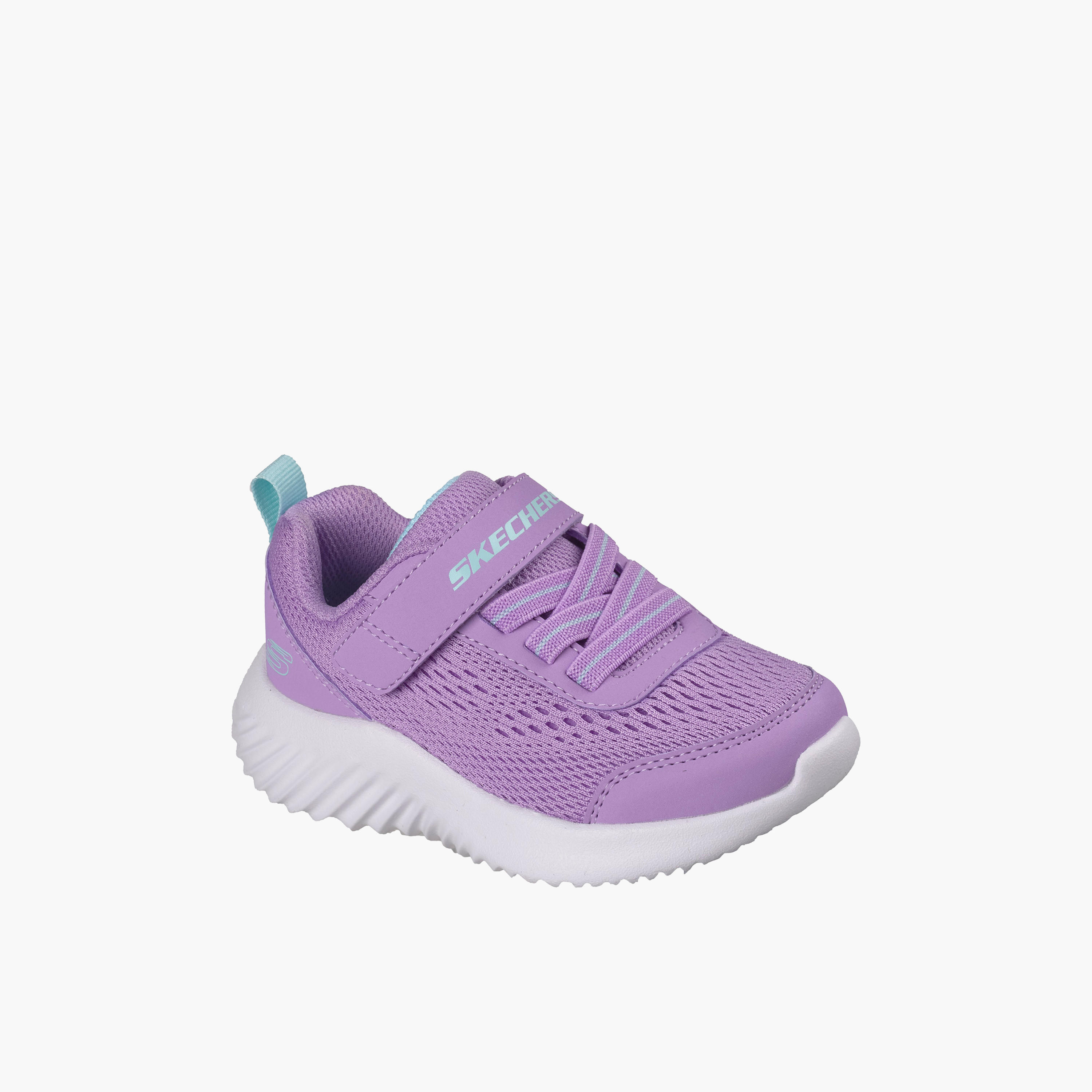 Skechers Girls BOUNDER Hook & Loop Sneakers-baby-girls-shoes-closedshoes-image-1
