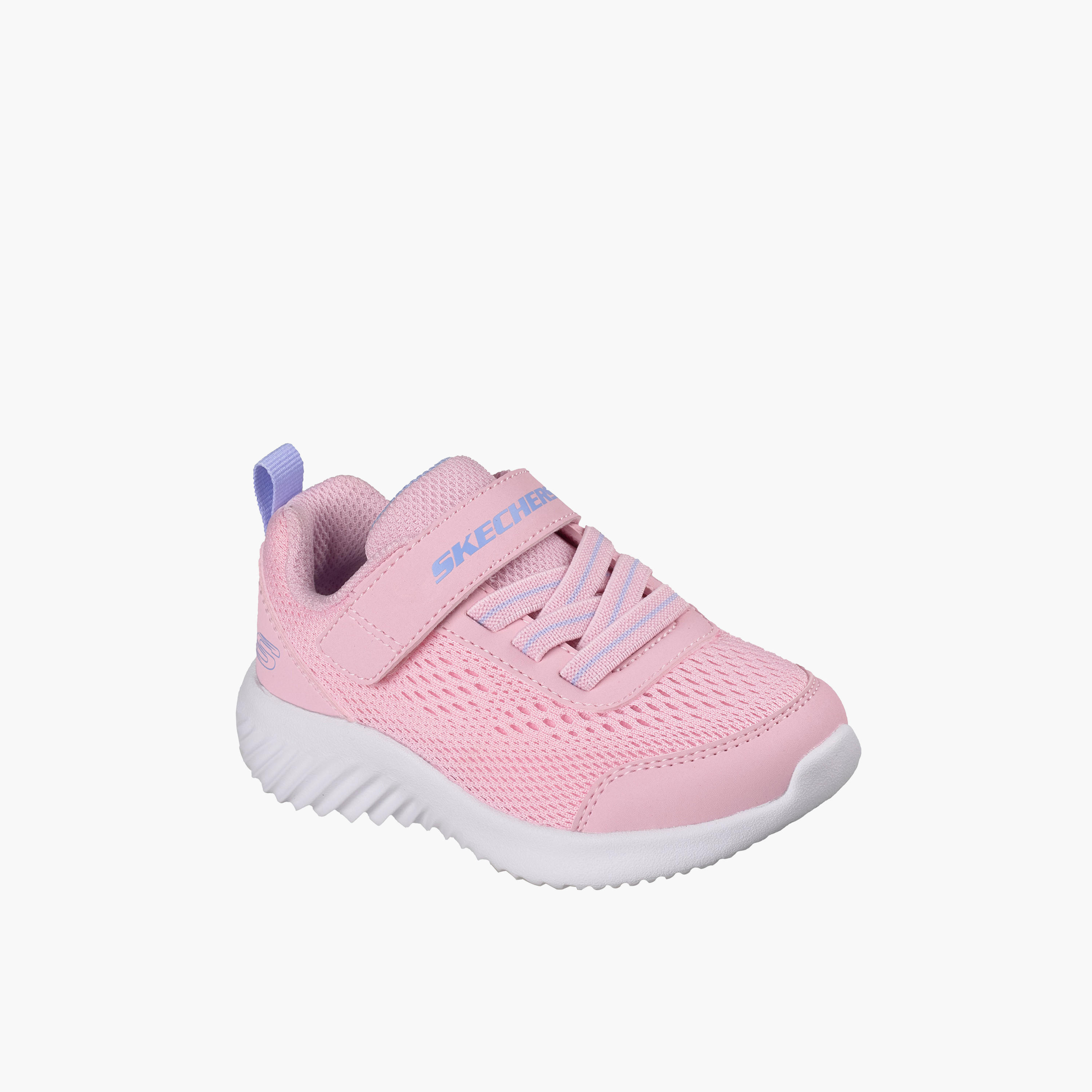 Skechers Girls BOUNDER Hook & Loop Sneakers-baby-girls-shoes-closedshoes-image-1