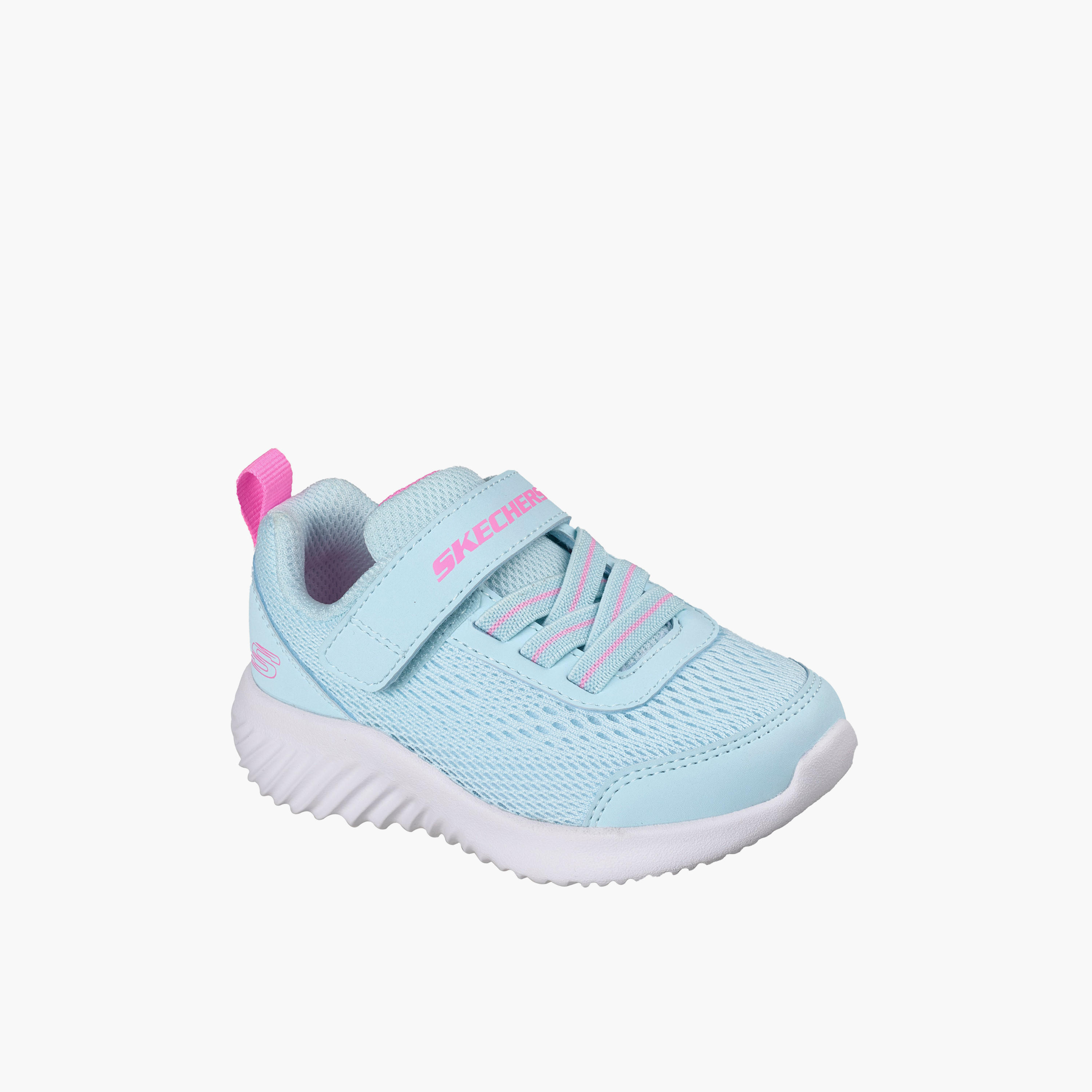 Skechers Girls BOUNDER Hook & Loop Sneakers-baby-girls-shoes-closedshoes-image-1