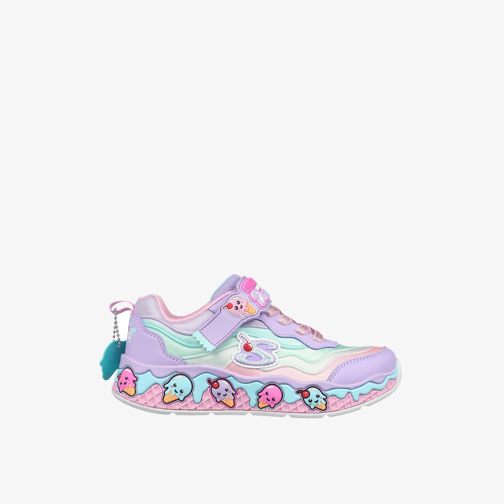 Skechers Girls Embossed Hook & Loop Walking Shoes-girls-shoes-sports-image-2