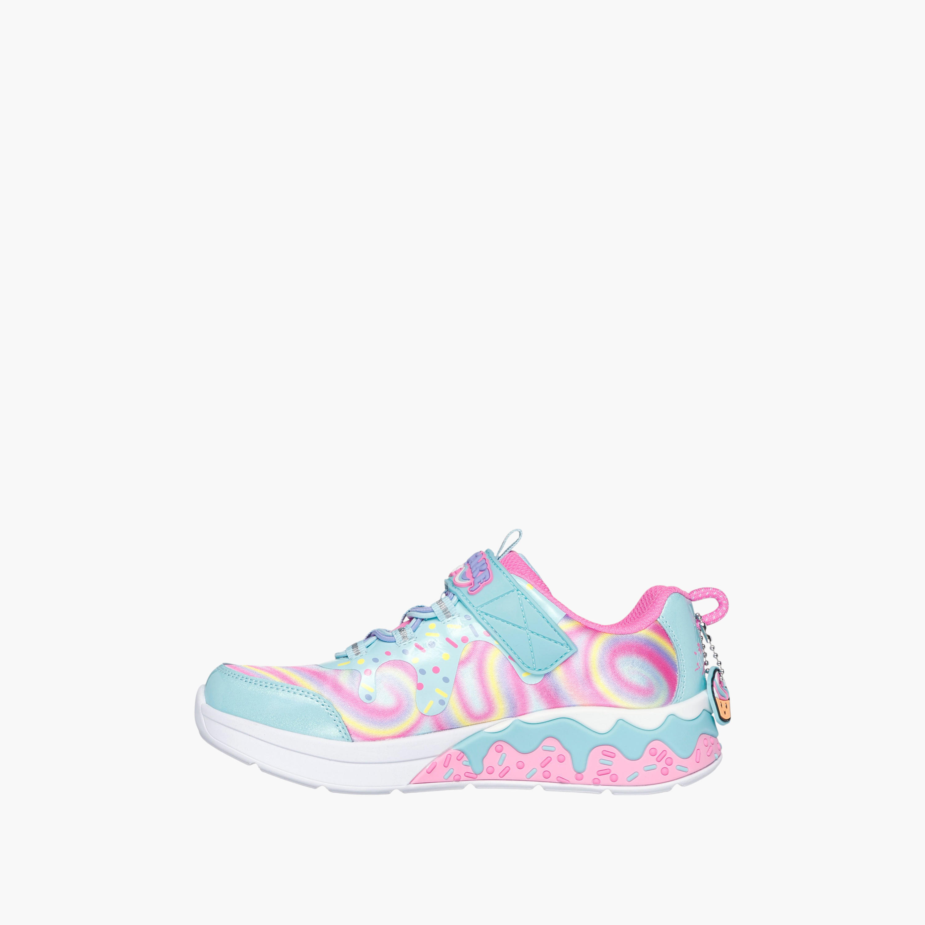 Skechers Girls' CUPCAKE CUTIE Sneakers with Hook and Loop Closure - 303627L-TQMT-girls-shoes-sports-image-5