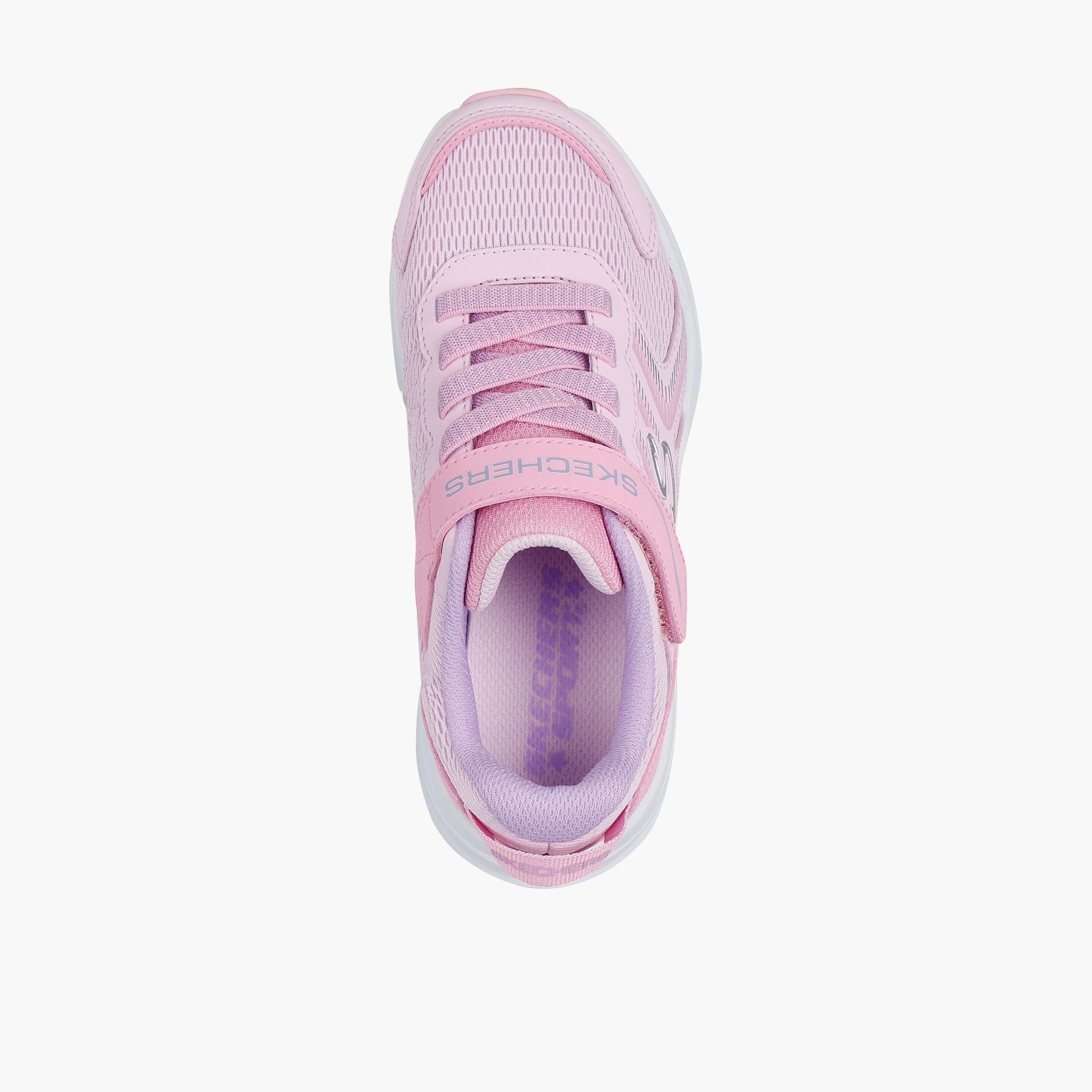 Skechers Girls MICROSPEC TREAD Hook & Loop Sneakers-girls-shoes-sports-image-3