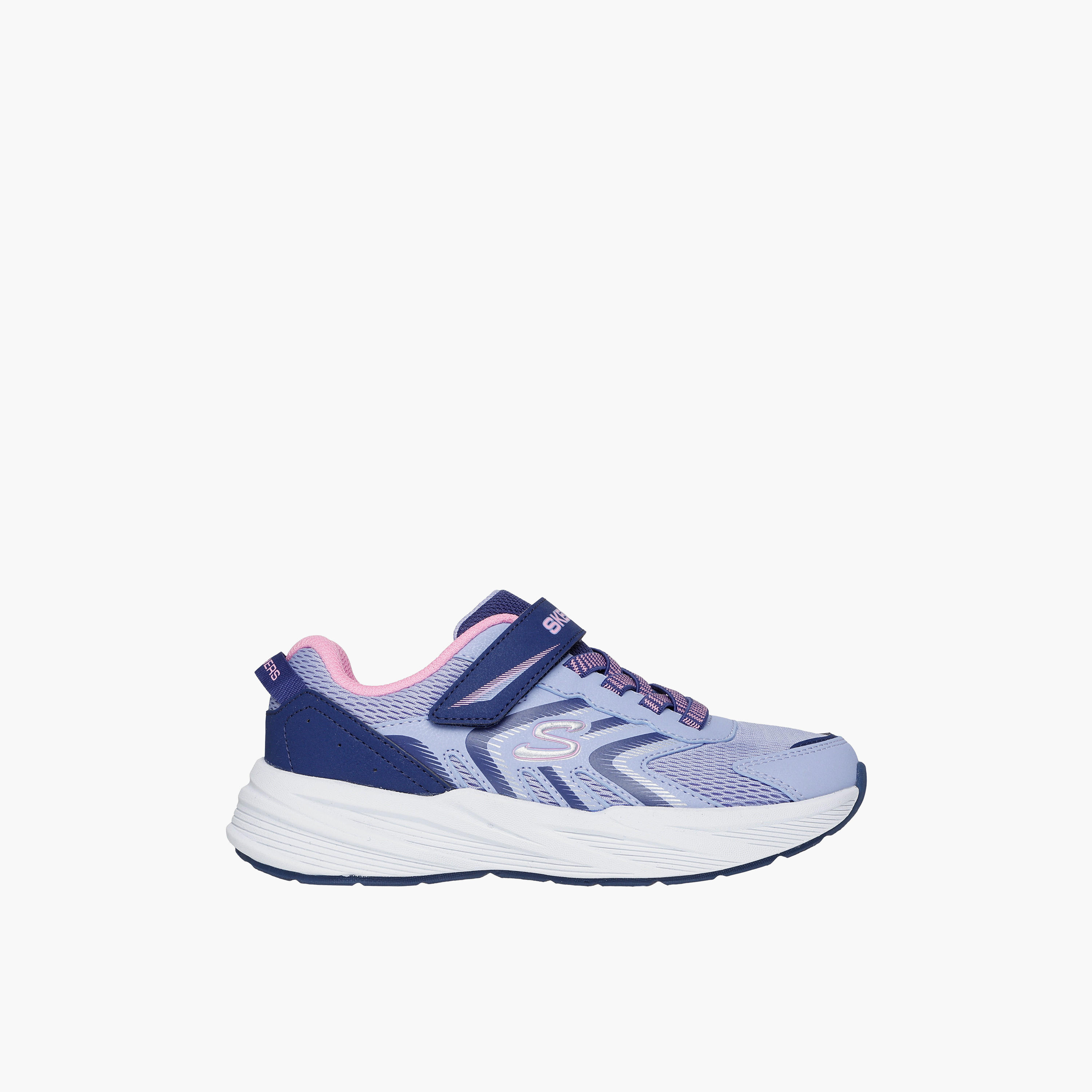 Skechers Girls MICROSPEC TREAD Hook & Loop Sneakers-girls-shoes-sports-image-2
