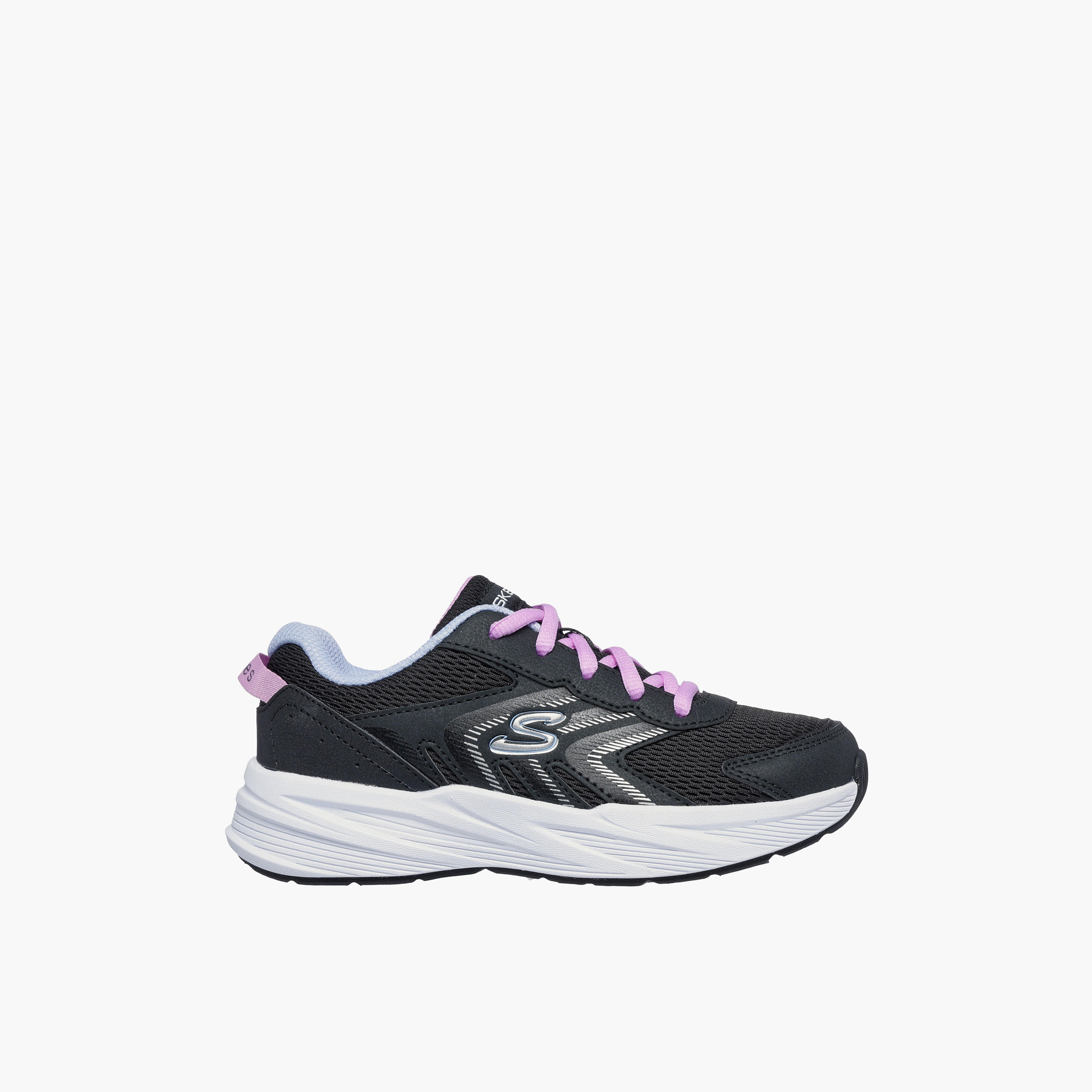 Skechers Girls Microspec Tread Lace-Up Sneakers-women-shoes-sneakers-image-2