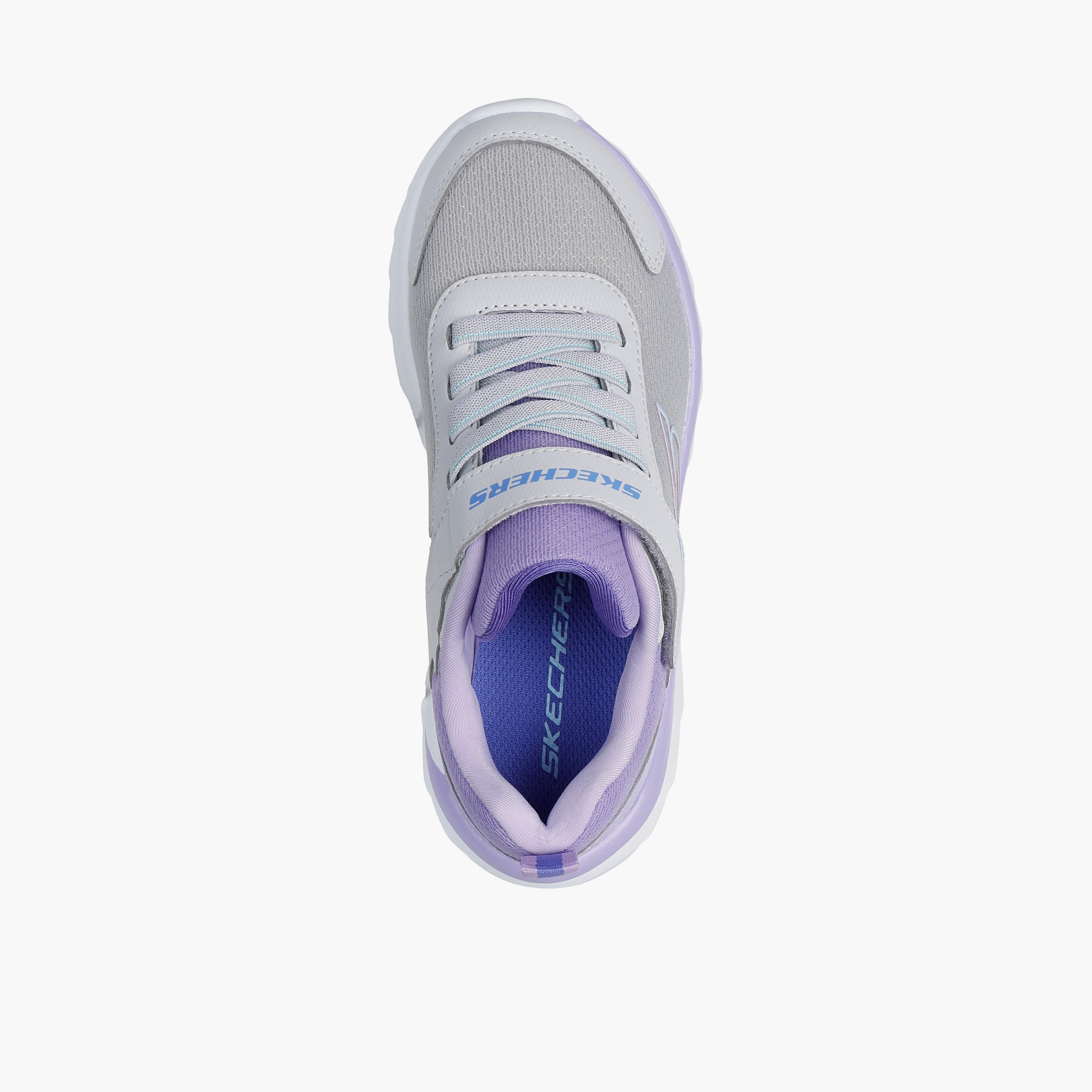 Skechers Girls BOUNDLESS Hook & Loop Sneakers - 303644L-LGLV-girls-shoes-sports-image-2