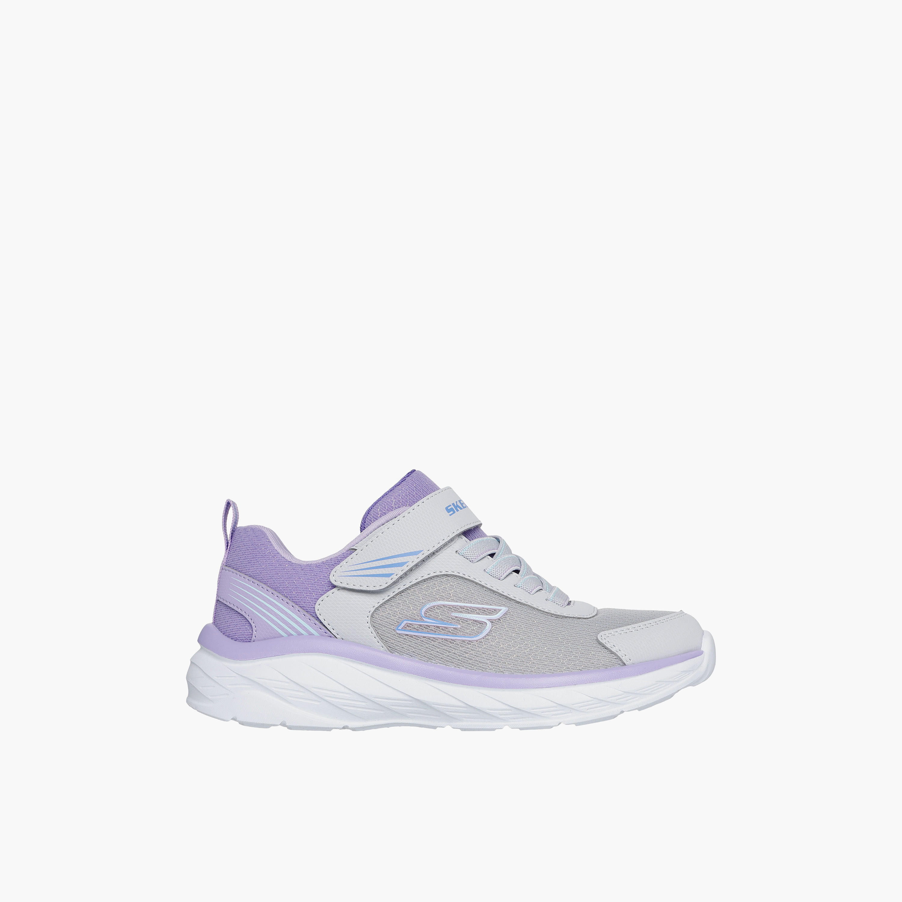 Skechers Girls BOUNDLESS Hook & Loop Sneakers - 303644L-LGLV-girls-shoes-sports-image-4