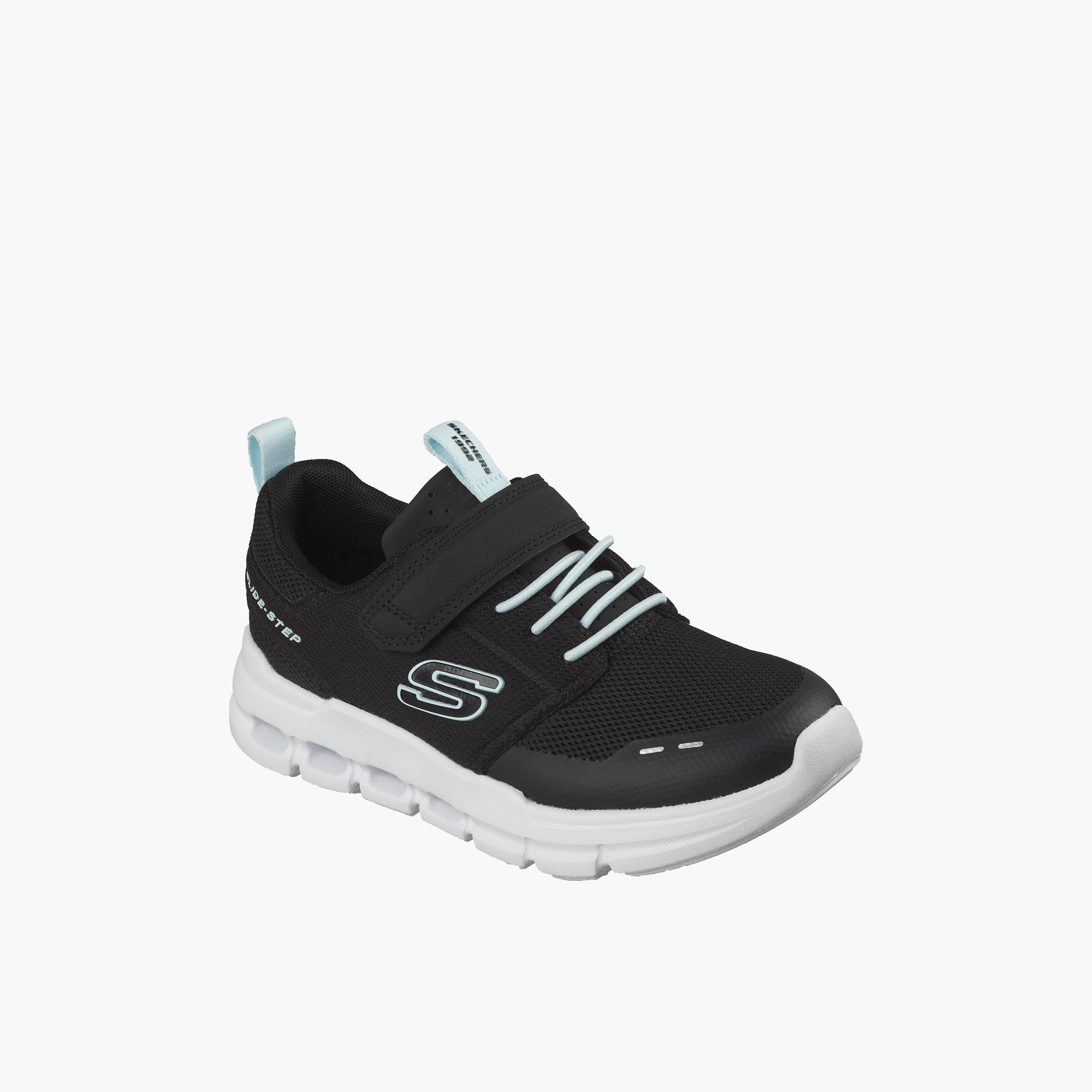 حذاء سنيكرز بشريط إغلاق لاصق جلايد ستيب فلو للبنات من سكيتشرز-girls-shoes-sneakers-image-1