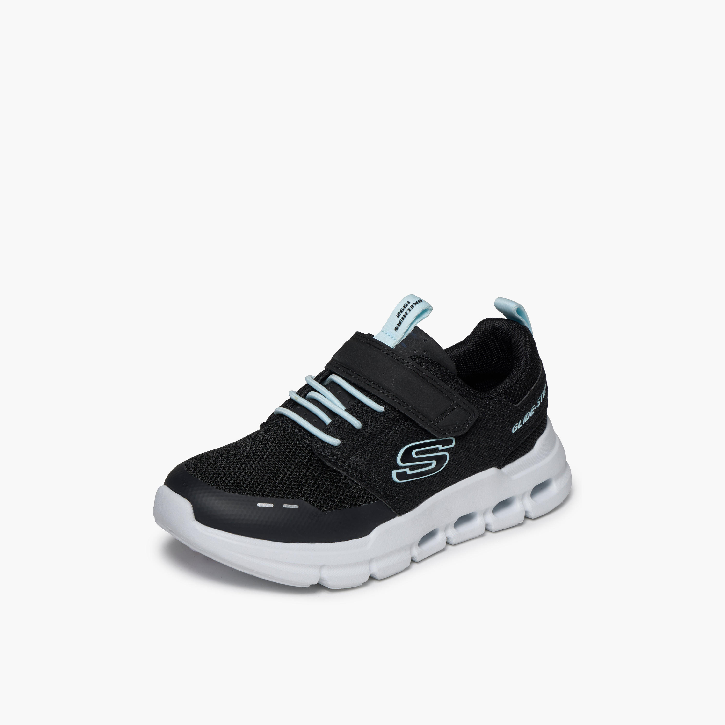 حذاء سنيكرز بشريط إغلاق لاصق جلايد ستيب فلو للبنات من سكيتشرز-girls-shoes-sneakers-image-4