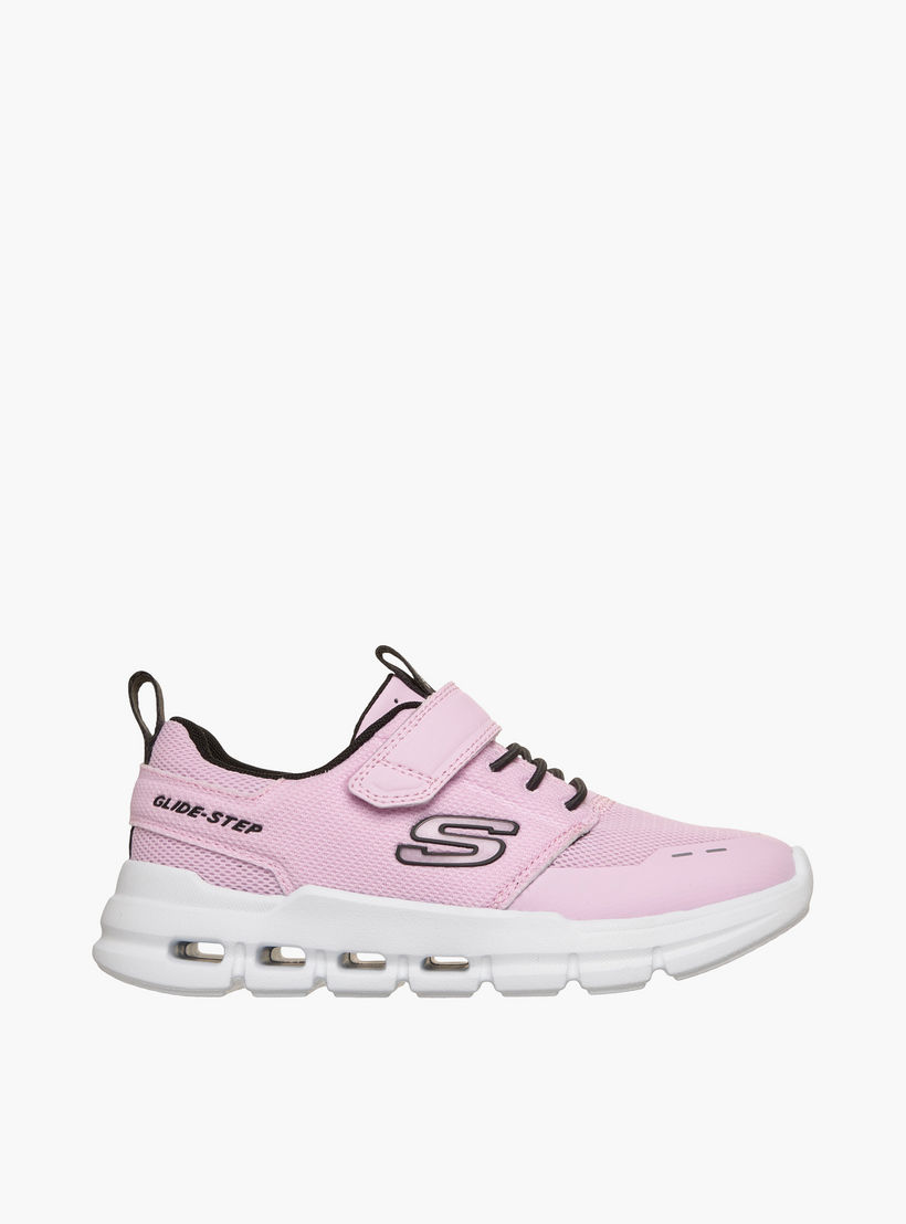 حذاء سنيكرز جلايد ستيب فلو بشريط إغلاق لاصق للبنات من سكيتشرز-girls-shoes-sneakers-image-3