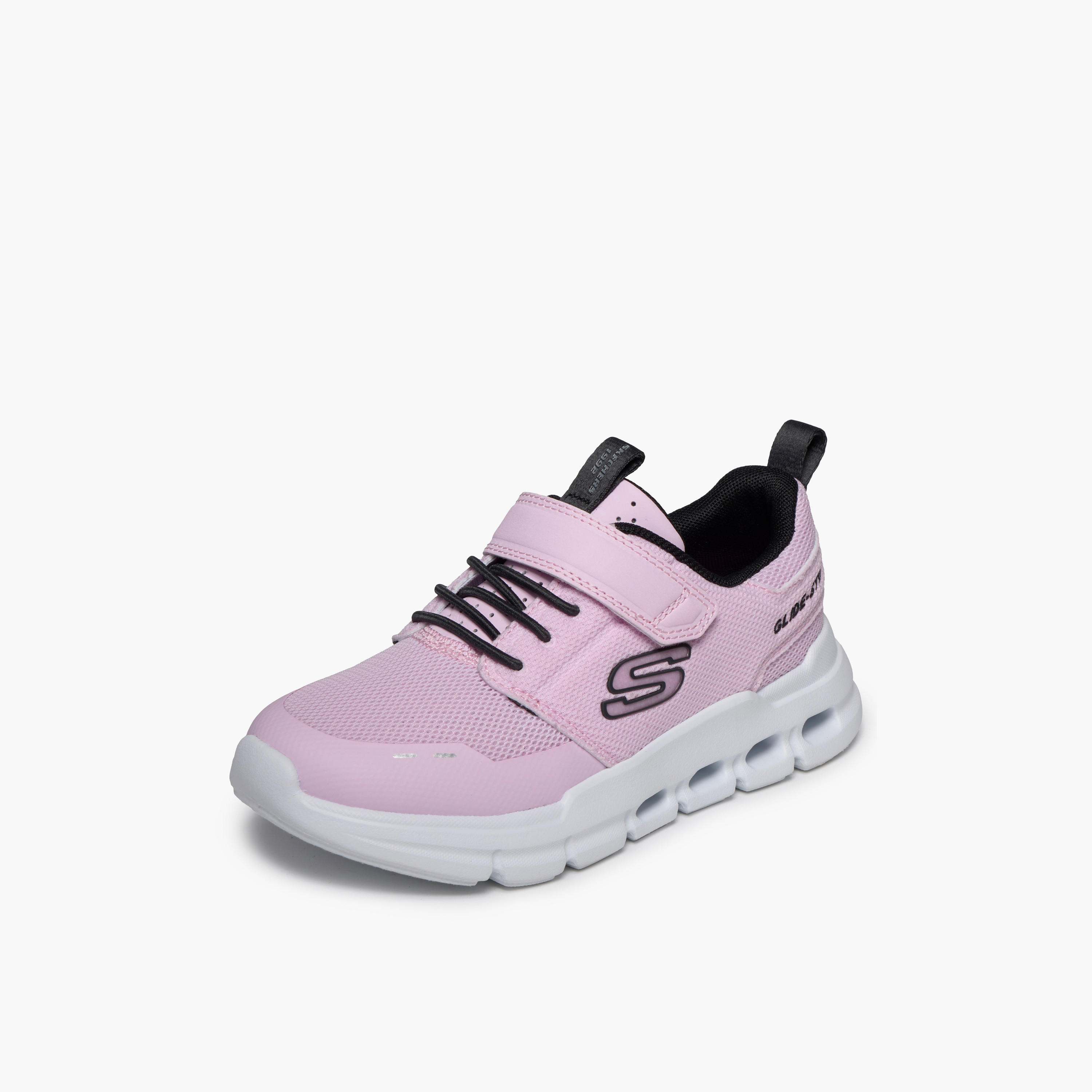 حذاء سنيكرز جلايد ستيب فلو بشريط إغلاق لاصق للبنات من سكيتشرز-girls-shoes-sneakers-image-4
