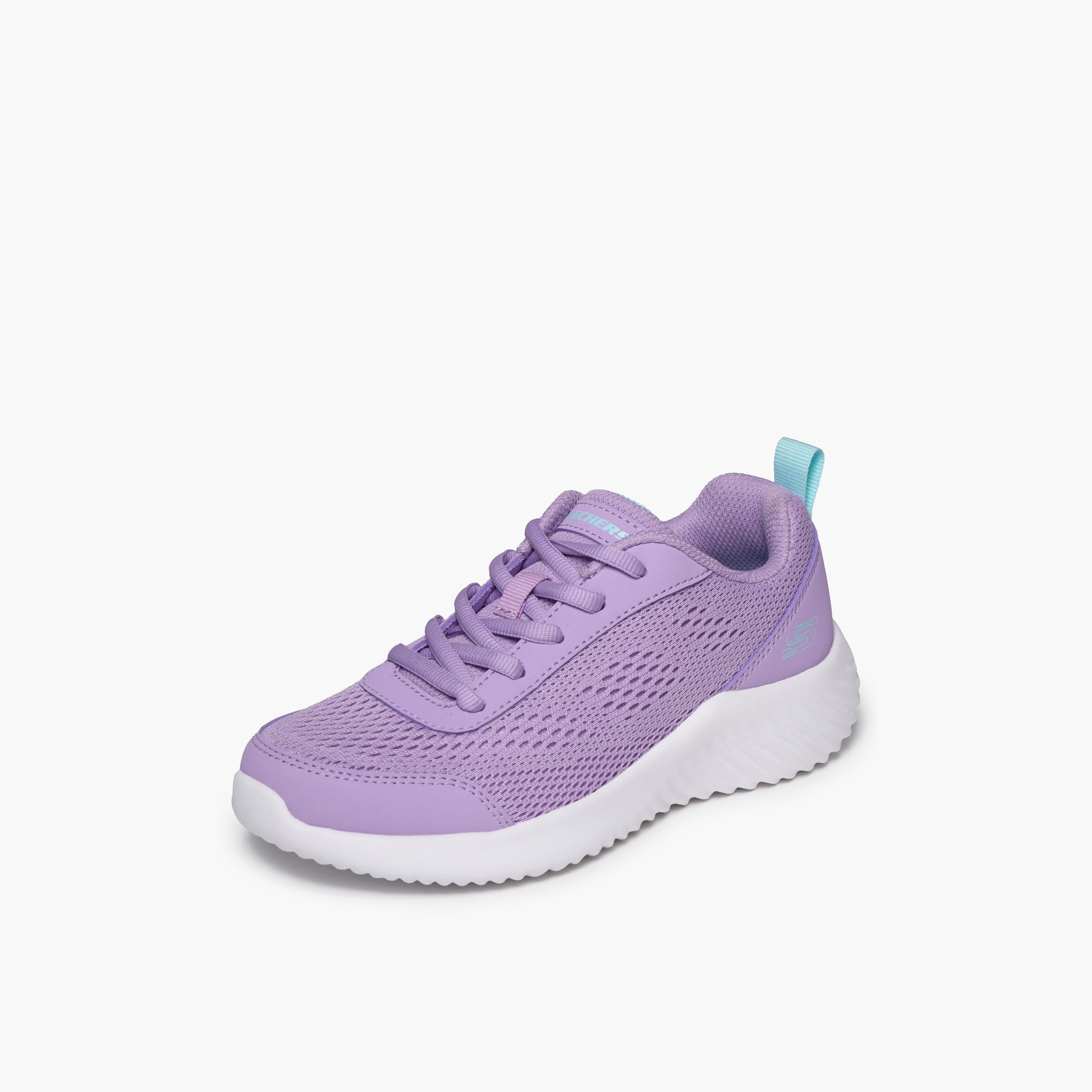 Skechers Girls BOUNDER Lace-Up Sneakers-girls-shoes-sports-image-4